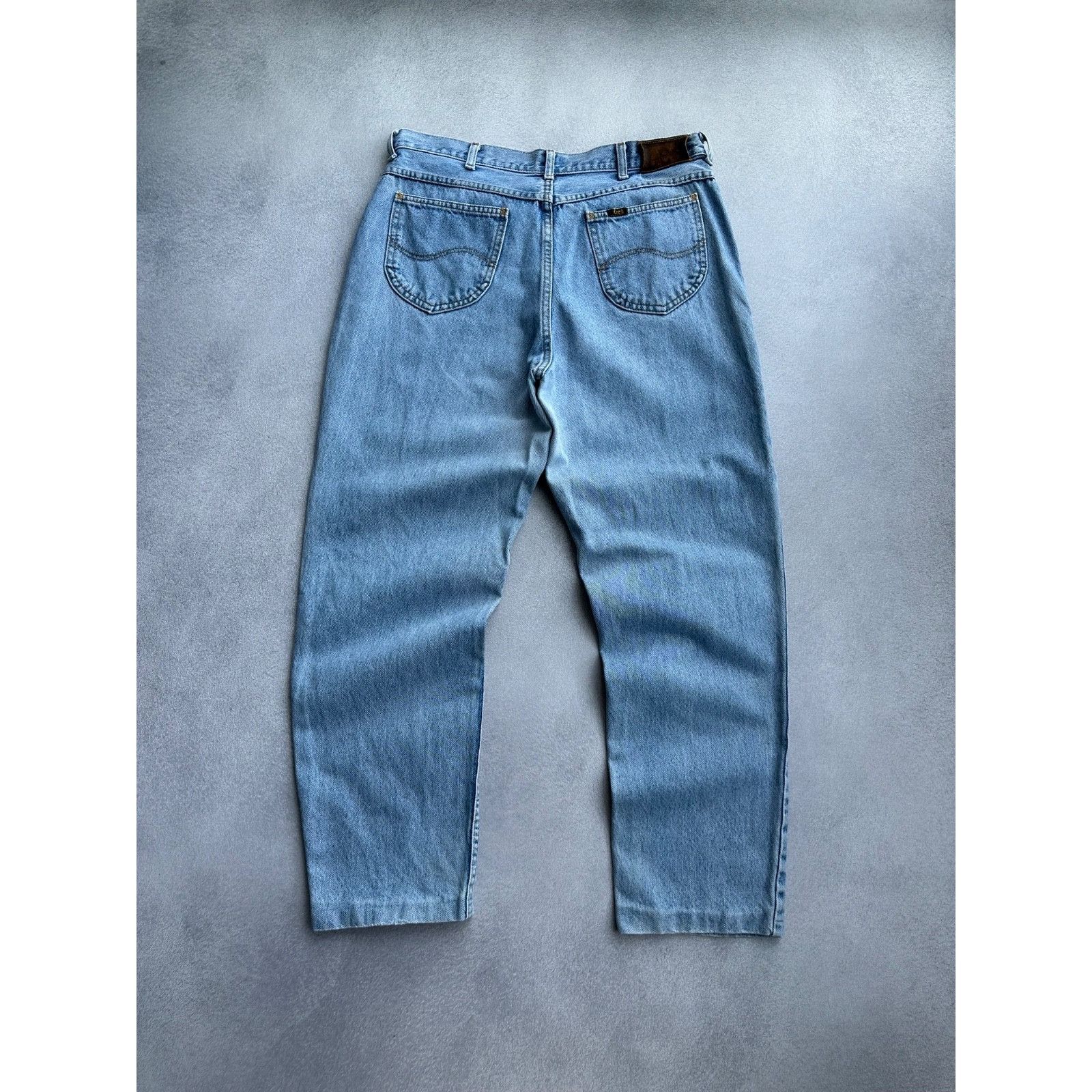 Lee Vintage Lee Riders Sanforized Rare Baggy Jeans Sz 38 x 34 Size US 38 / EU 54 - 9 Thumbnail