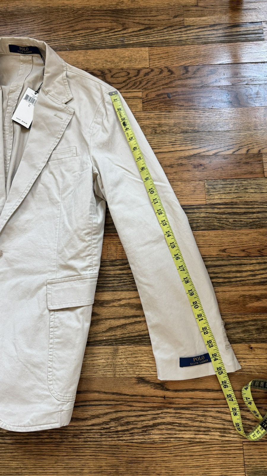 Polo Ralph Lauren Polo Ralph Lauren Tan Cotton Sports Jacket Size L Size 42R - 4 Thumbnail