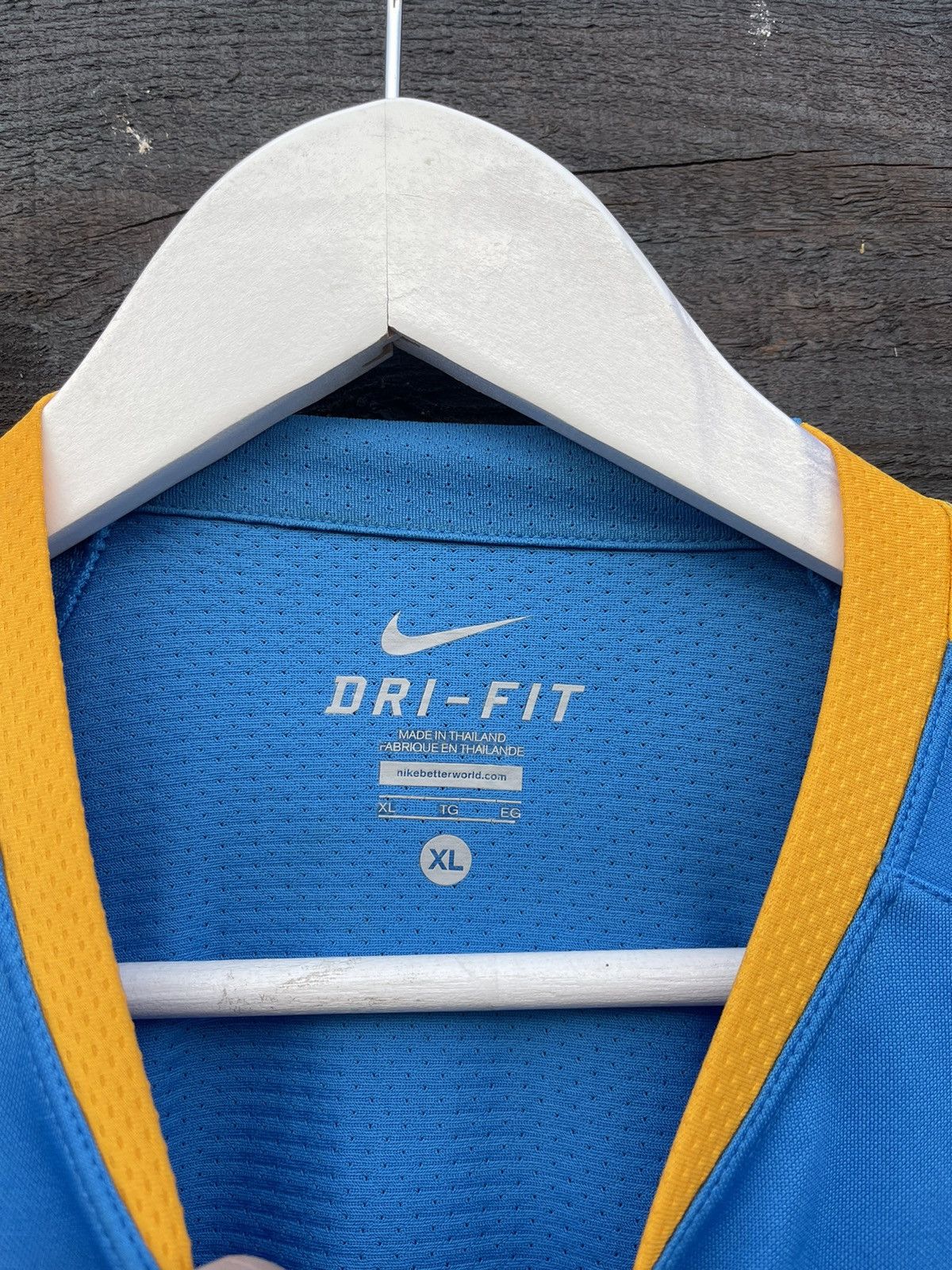 Nike 2015 Nike Barcelona blue soccer jersey Size US XL / EU 56 / 4 - 6 Thumbnail