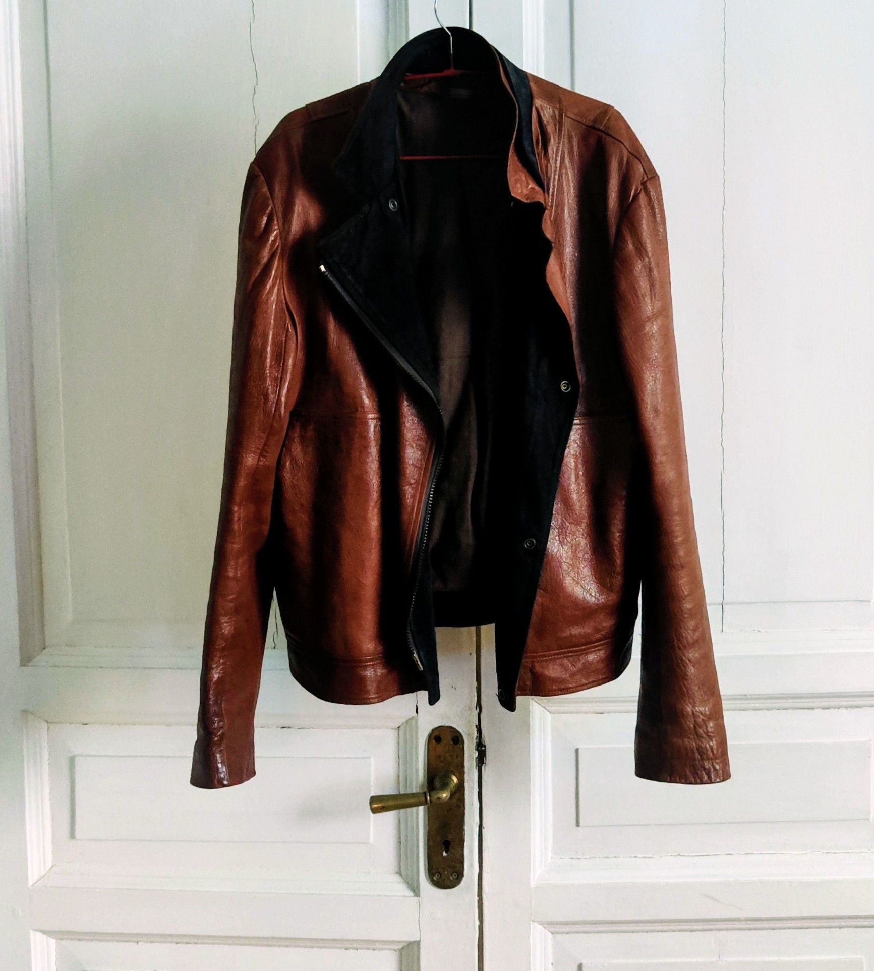 Nicole Farhi Collection Privee? leather rider.Like Rick Owens or Seraphin Size US L / EU 52-54 / 3 - 5 Thumbnail