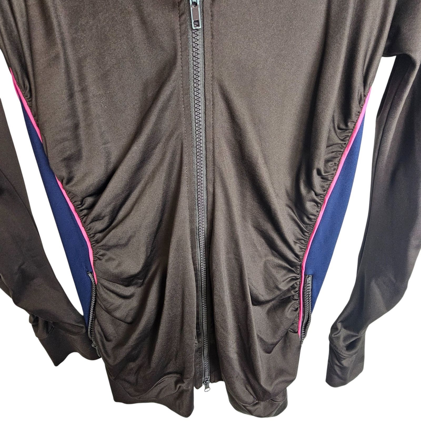 Boston Proper Boston Proper Sport Womens Full Zip Activewear Jacket Sz M Size M / US 6-8 / IT 42-44 - 3 Thumbnail