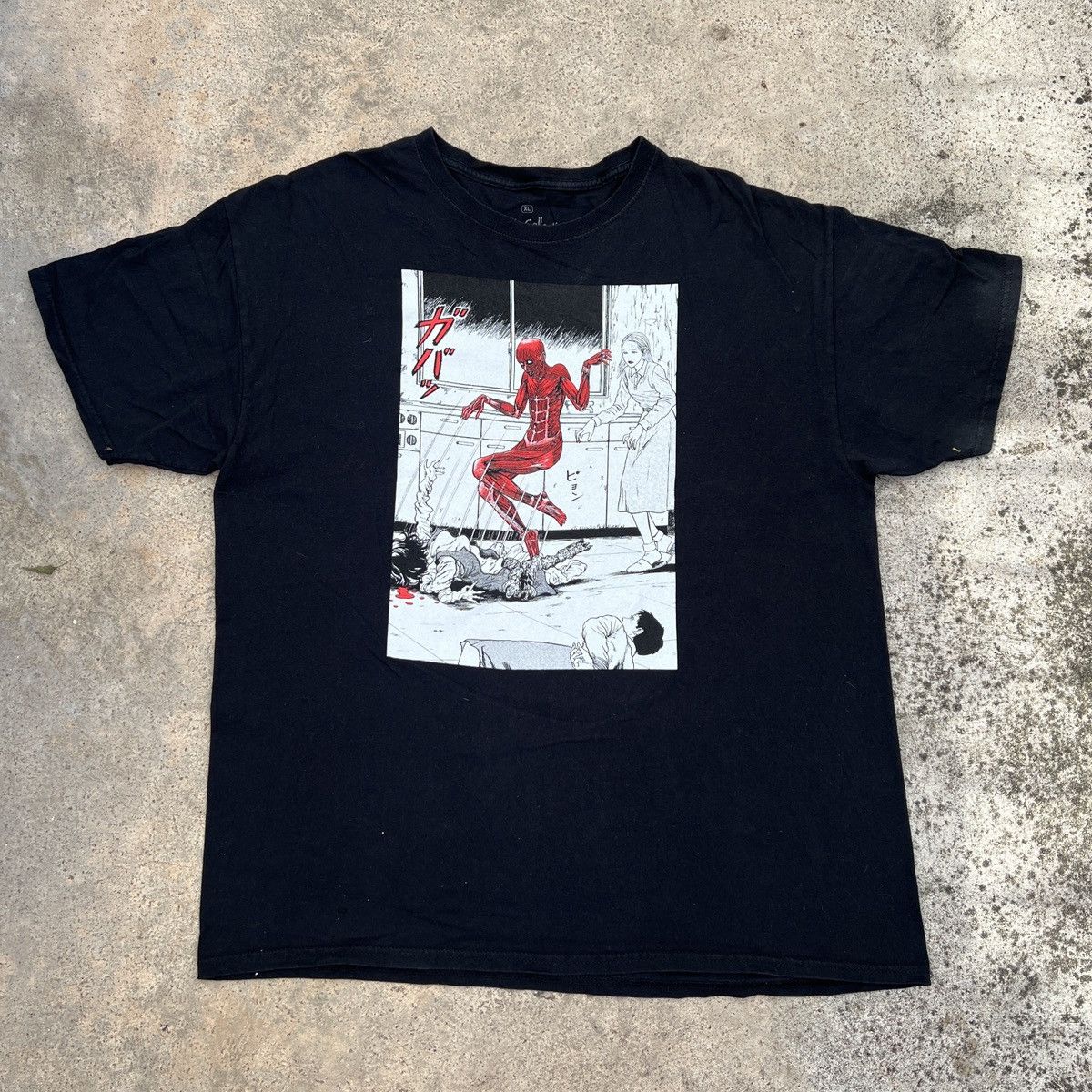 Anime × Cartoon Network × Japanese Brand Junji Ito collection Japanese Horror Anime Emo Tee XL Size US XL / EU 56 / 4 - 4 Thumbnail