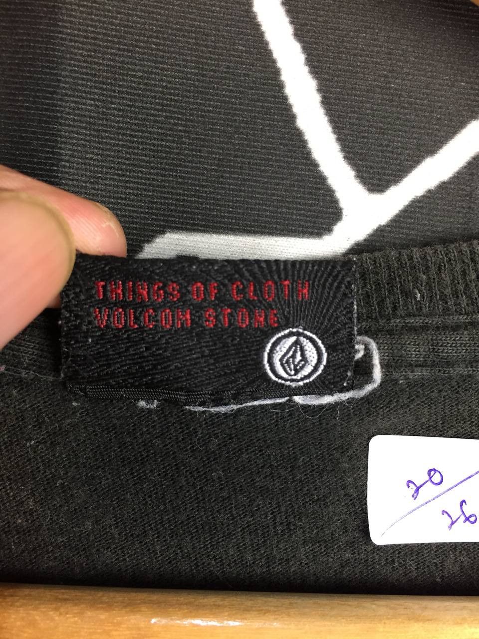 Volcom Vtg 90s 00s Sunfaded Volcom Stone Skateboards Tee Size US L / EU 52-54 / 3 - 10 Thumbnail