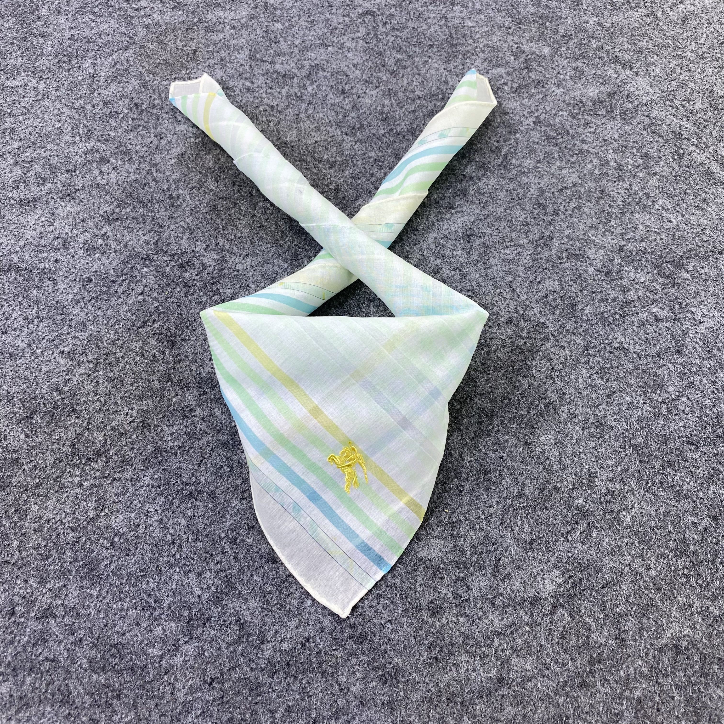 Burberry Burberry Handkerchief / Bandana / Neckerchief-B2263 Size ONE SIZE - 2 Thumbnail
