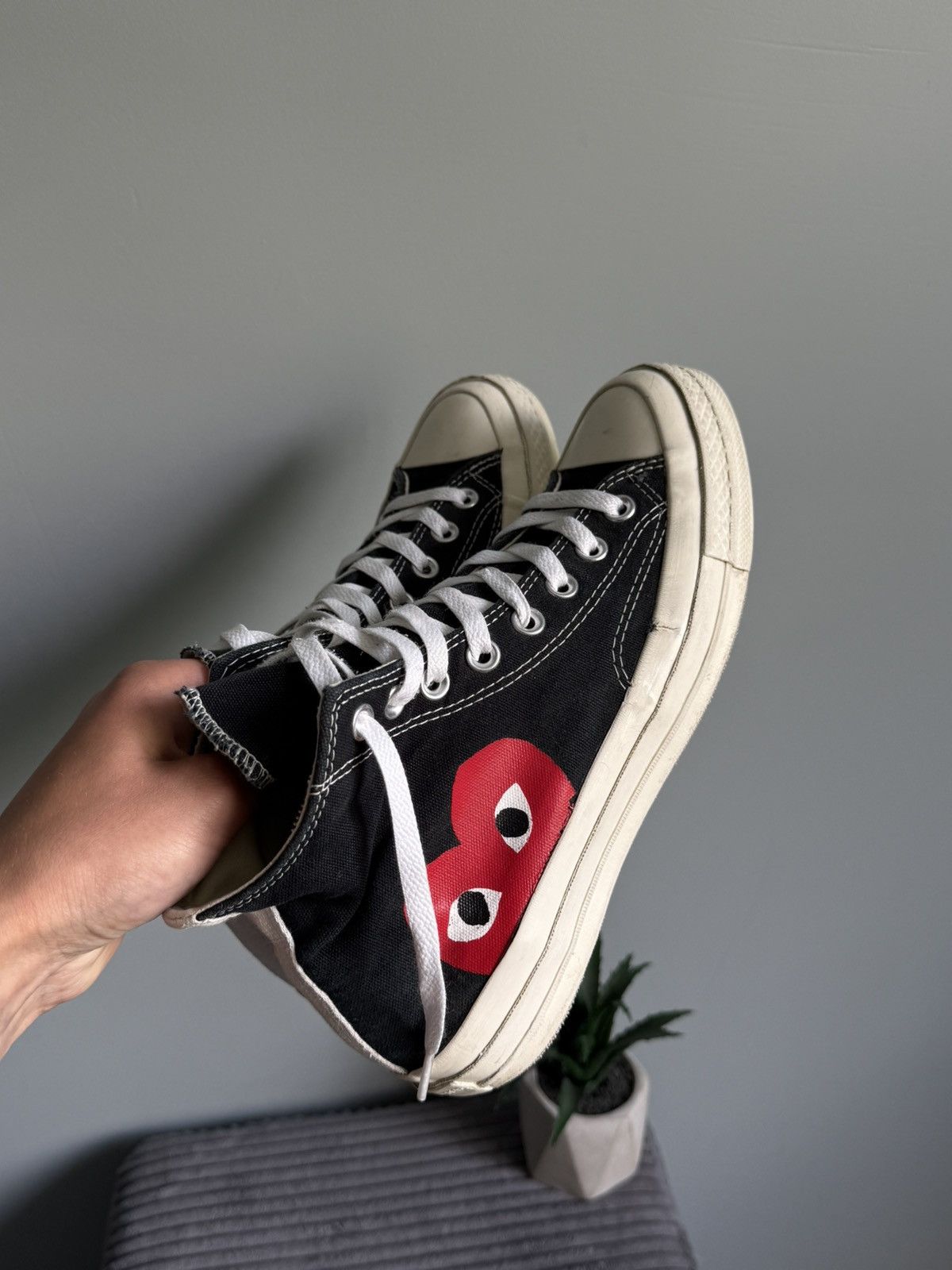 Comme des Garcons PLAY × Converse Converse x Comme des Garcons Play Sneakers Size US 7 / EU 40 - 5 Thumbnail
