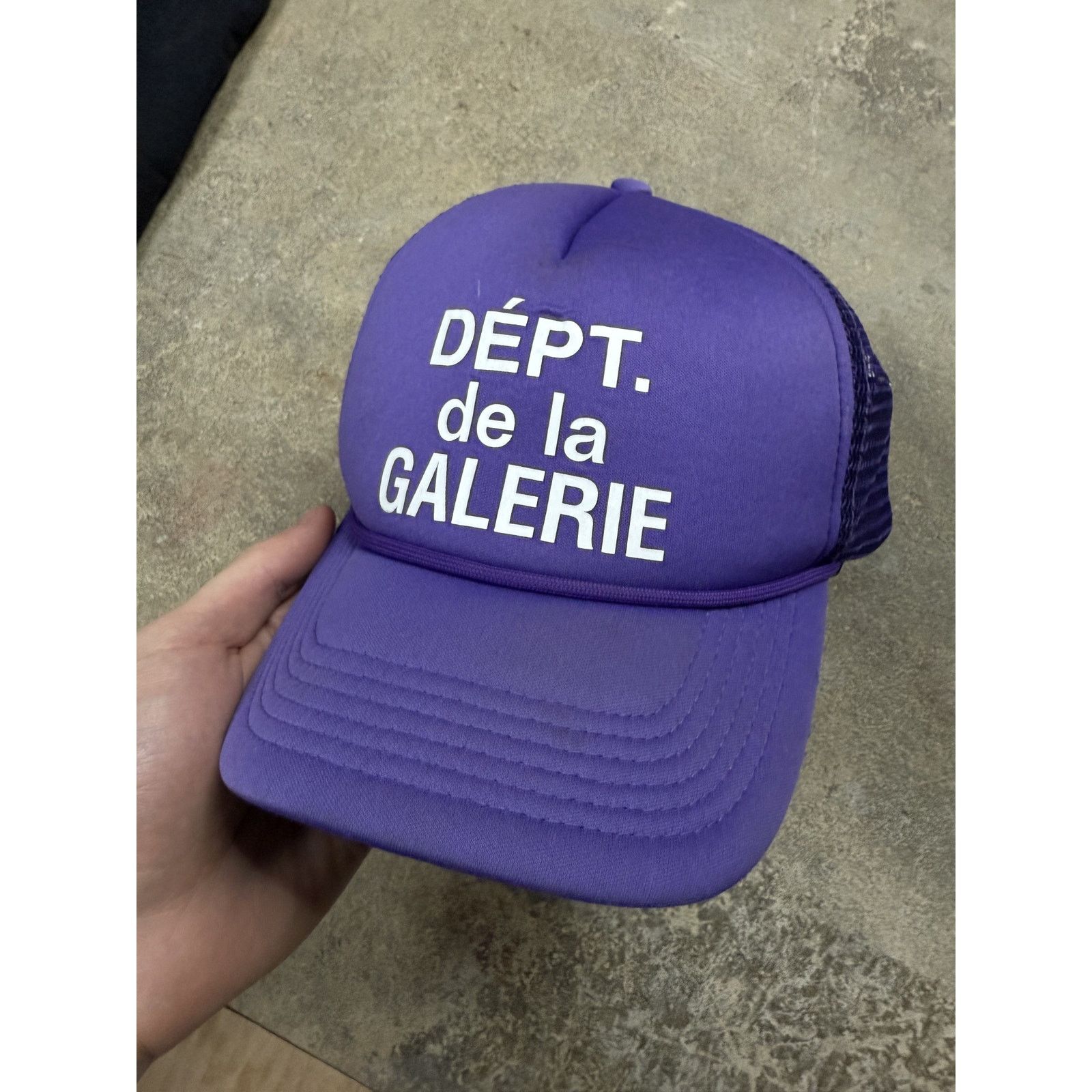 Gallery Dept. Gallery Dept Trucker Purple White Used OS Size ONE SIZE - 1 Thumbnail