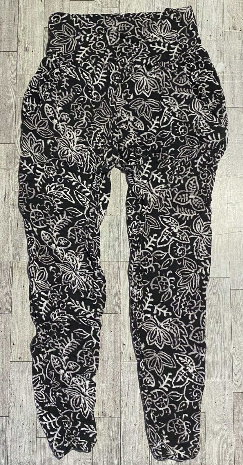 Other Tokyo Darling, Retro, Floral, Harem Style, Lounge Pants Size 28" / US 6 / IT 42 - 4 Thumbnail
