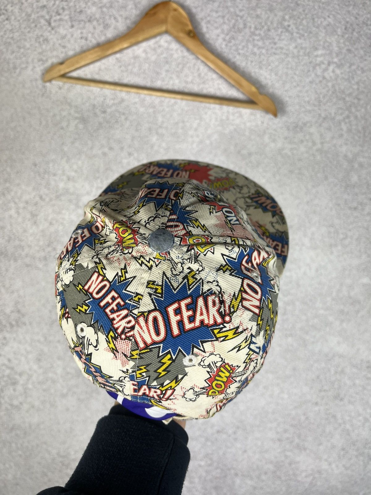 No Fear Vintage Y2K No Fear Multi Logo SnapBack Cap Hat Size ONE SIZE - 5 Thumbnail