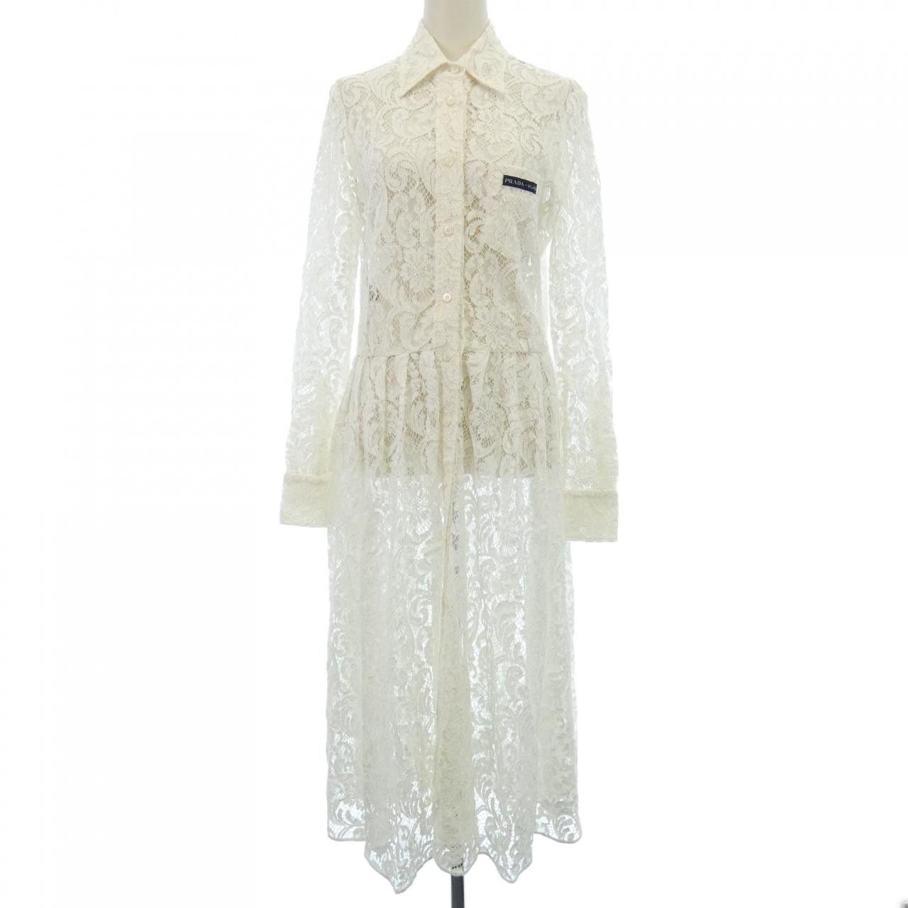 Prada Prada Prada Dress Textile Dresses P38S2 S191 1SA4 DUTY FREE for USA Size ONE SIZE - 1 Thumbnail