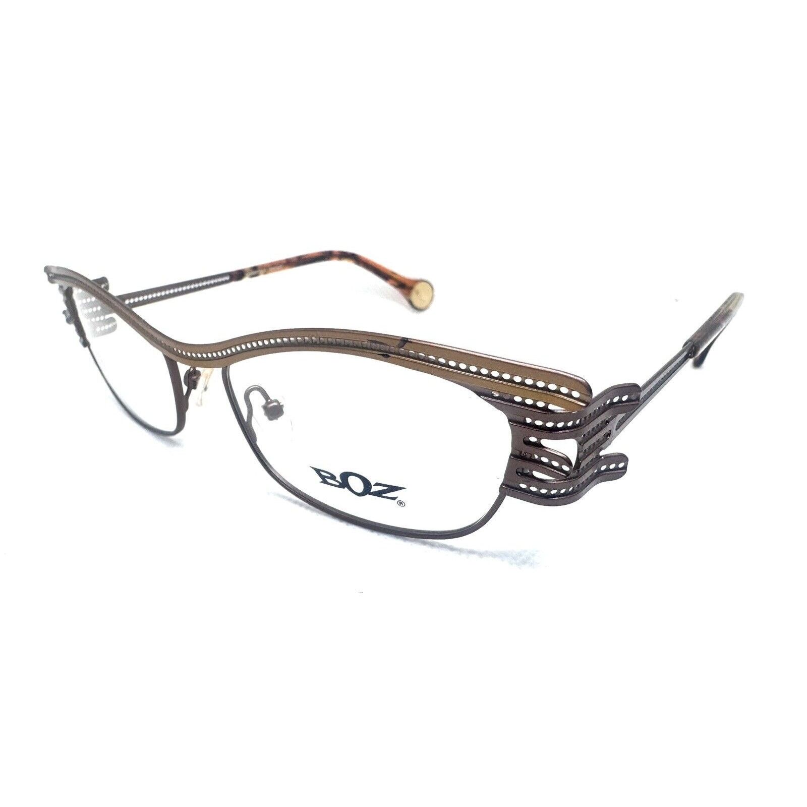 J.F. REY BOZ TATOO 9050 BROWN AUTHENTIC EYEGLASSES FRAME RX 52 17 Size ONE SIZE - 2 Thumbnail