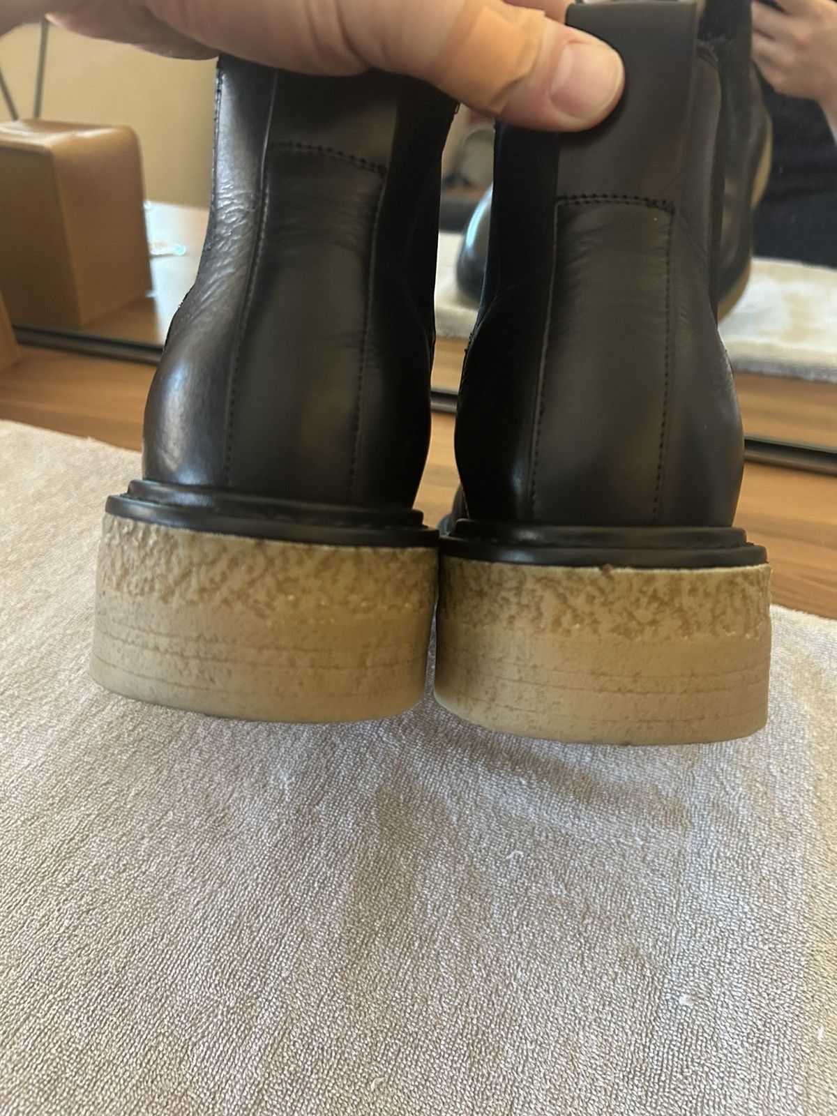 Bottega Veneta Bottega Veneta - Haddock Chelsea Ankle Boots - Worn Once Size US 8 / EU 41 - 11 Thumbnail