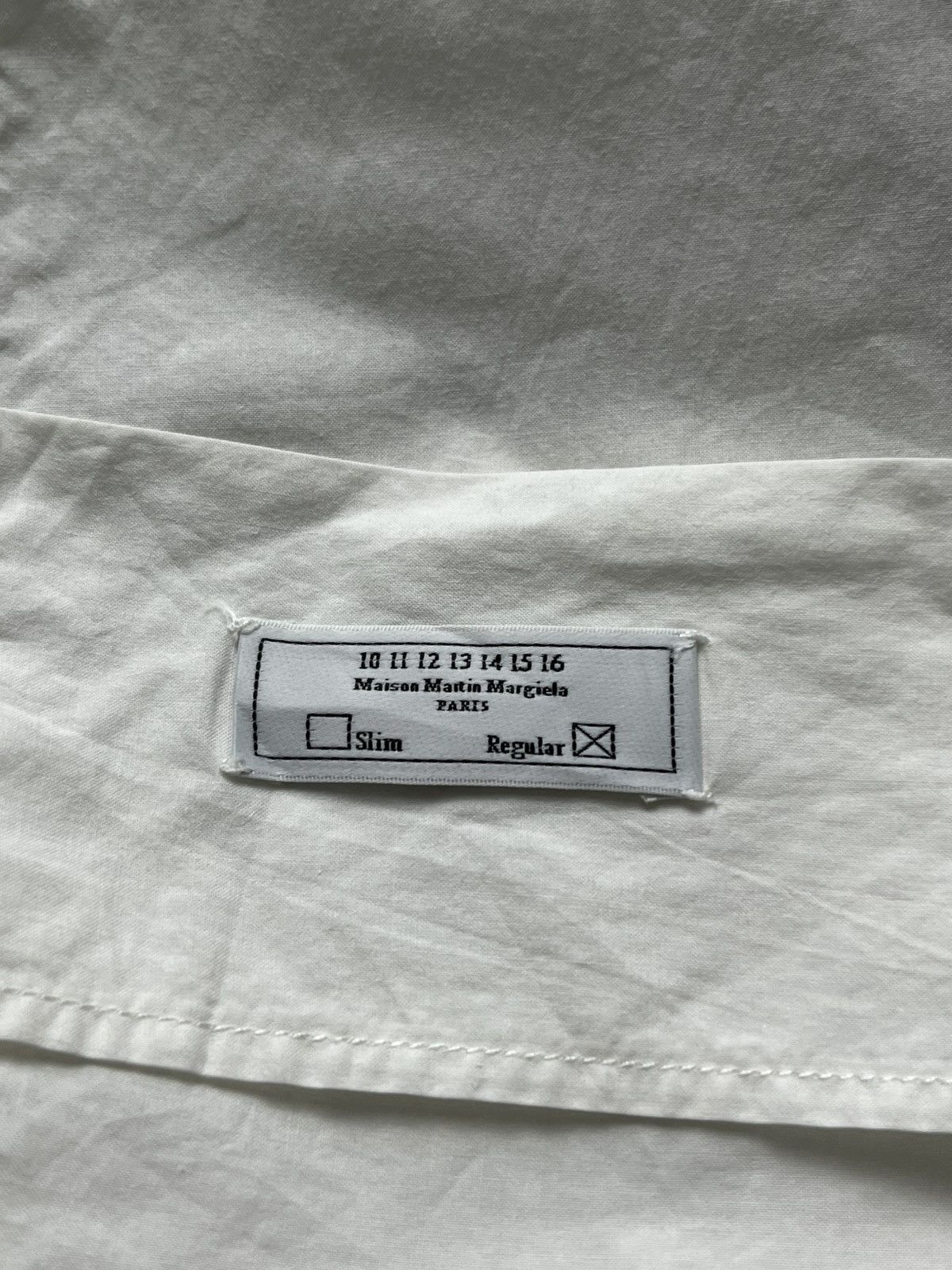 Maison Margiela Maison Margiela - SS/08 trompe black “Tie Illusion” Shirt Size US S / EU 44-46 / 1 - 18 Thumbnail
