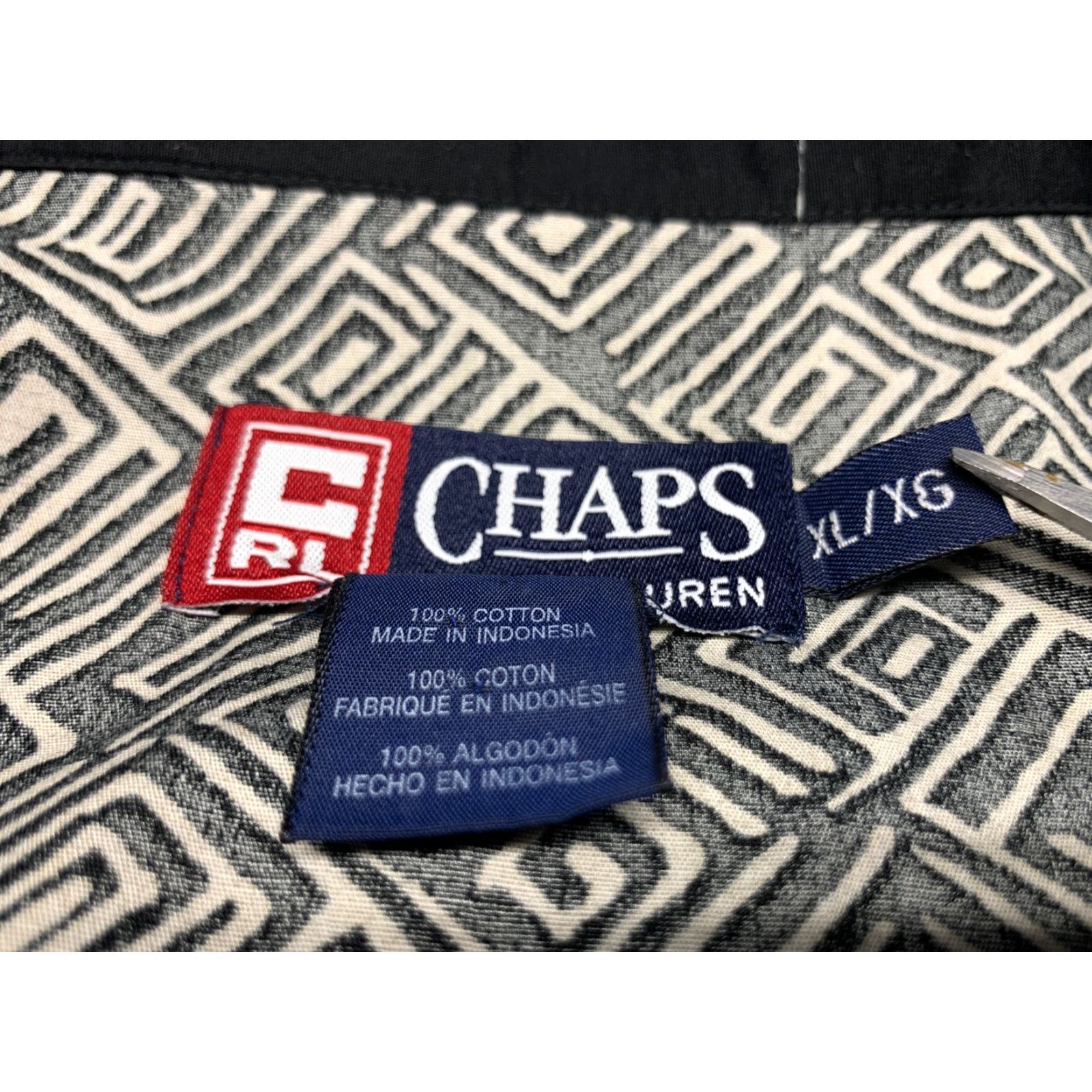 Chaps VINTAGE Ralph Lauren Chaps Men's XL Hawaiian Shirt Tropical Floral Short Sleeve Casual Summer Beach Campsite Size US XL / EU 56 / 4 - 4 Thumbnail