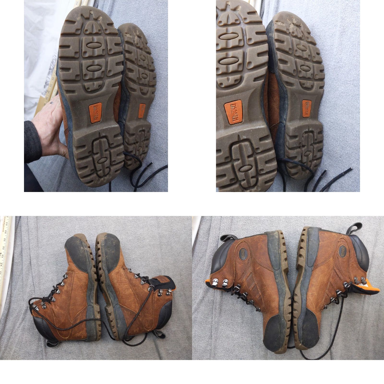 Duluth Trading Company Duluth Trading Co. Snow Boots Mens 10.5 Brown Leather Thinsulate Safety Toe Winter Workwear Boots Mens Shoes Brown Leather Size US 11 / EU 44 - 8 Thumbnail