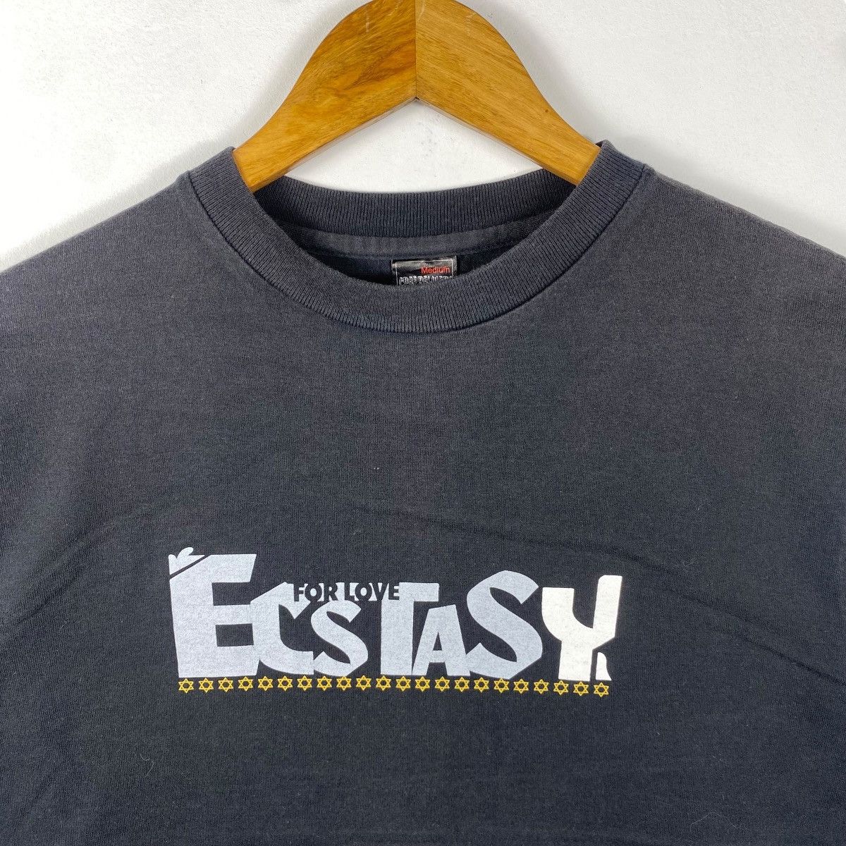 Japanese Brand Vintage ECSTASY FOR LOVE Crash Your Xxx Longsleeve Faded Tee Size US M / EU 48-50 / 2 - 2 Thumbnail