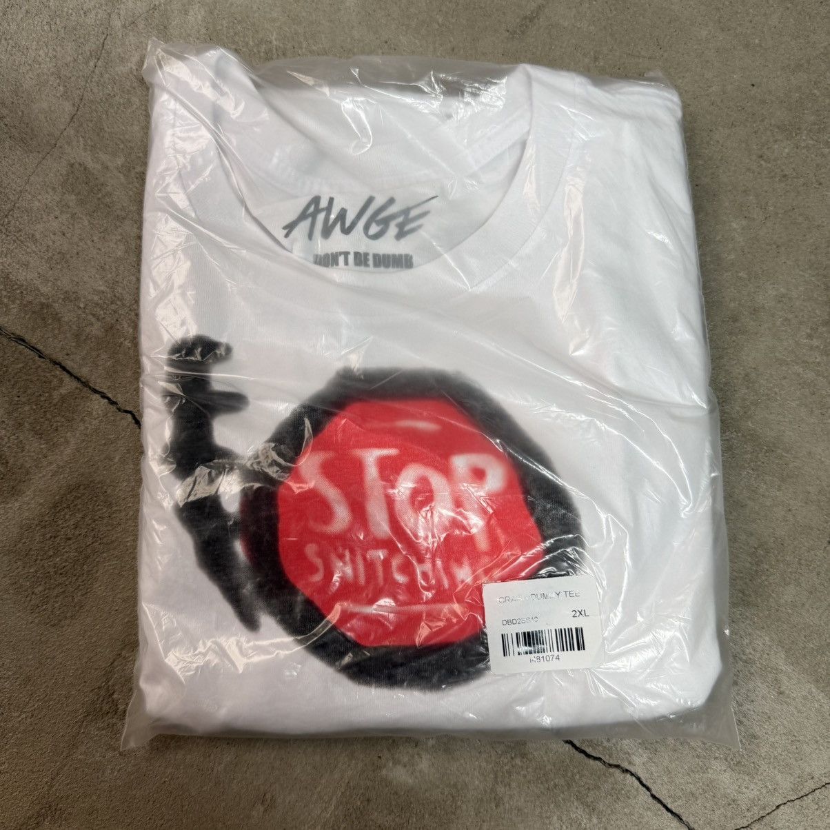 A$AP Rocky A$AP Rocky AWGE ”Stop Snitching” "Don't Be Dumb" Crash Dummy Size US XXL / EU 58 / 5 - 12 Thumbnail