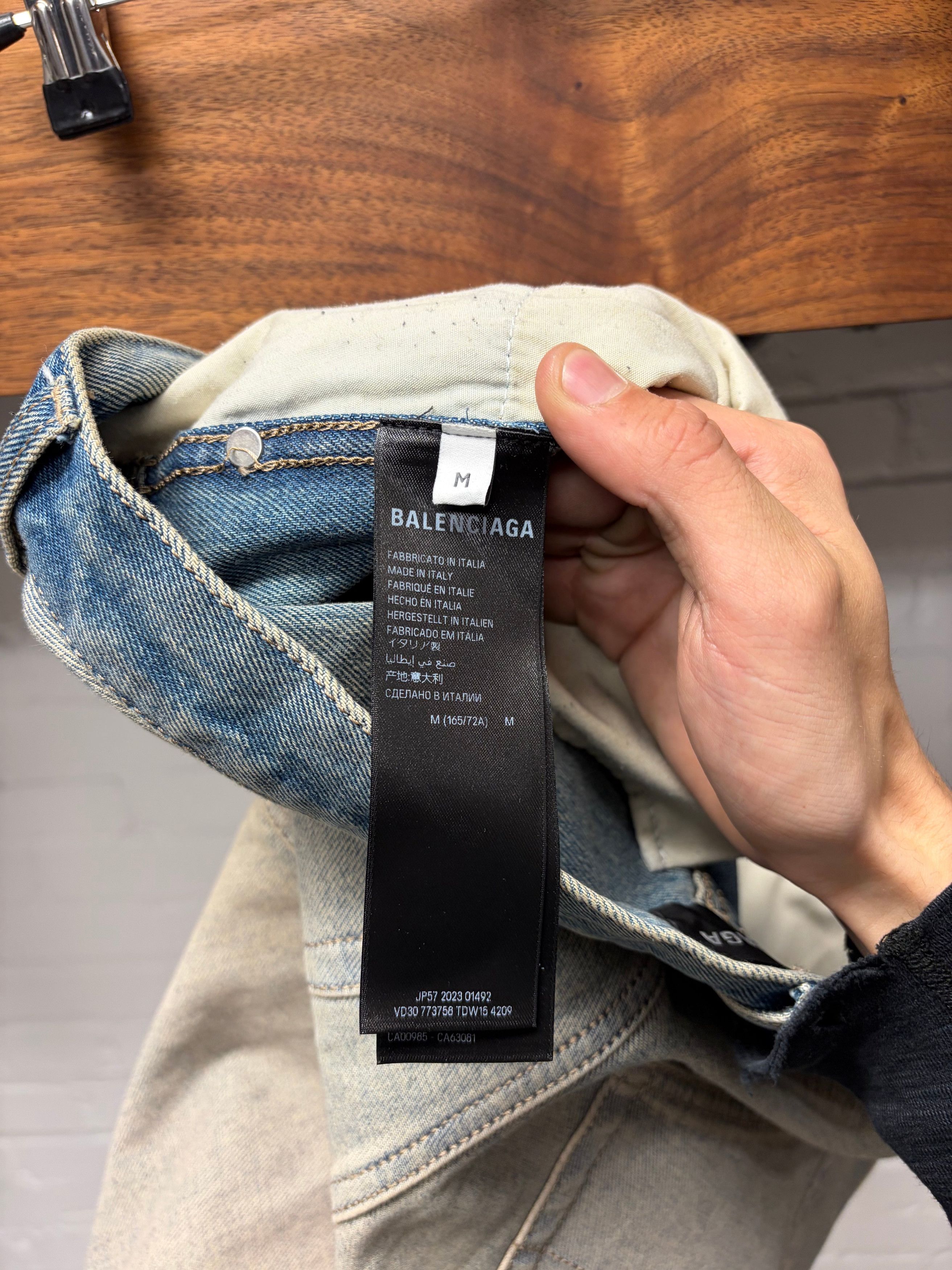 Balenciaga SS2024 Balenciaga ‘Inside Out’ Baggy Jeans Size US 36 / EU 52 - 5 Thumbnail