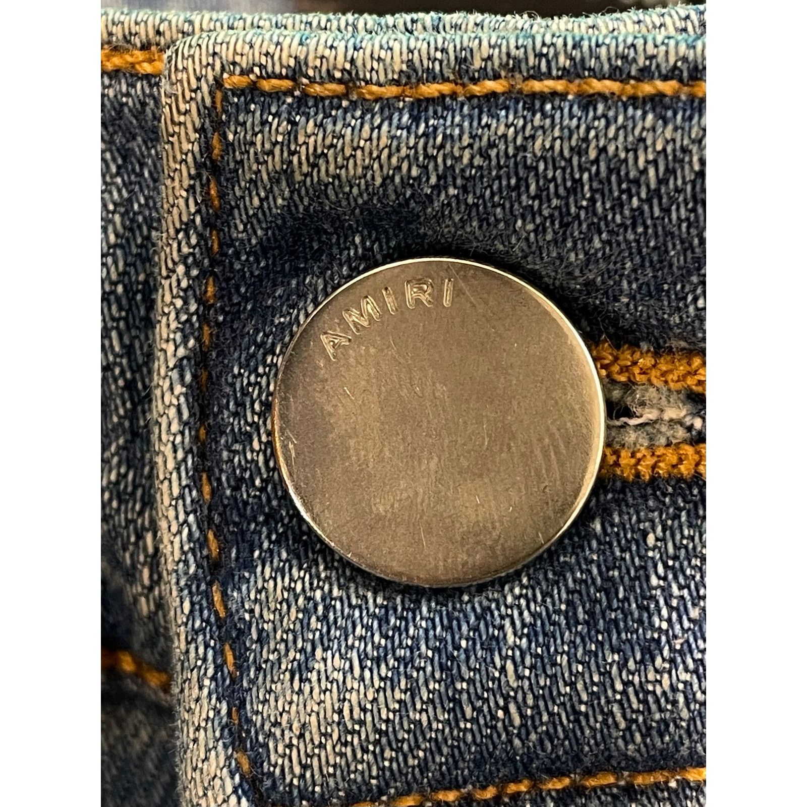 Amiri Amiri Thrasher Light Wash Plain Blue Jeans Size US 36 / EU 52 - 4 Thumbnail