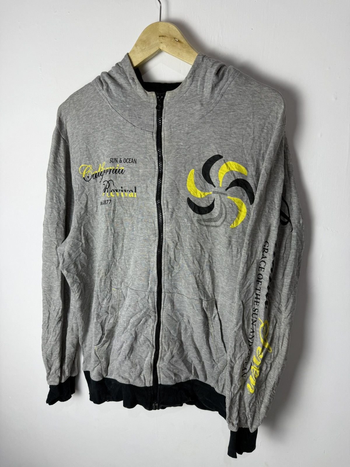 Hysteric Glamour Banana seven poem zip hoodie Size US L / EU 52-54 / 3 - 5 Thumbnail