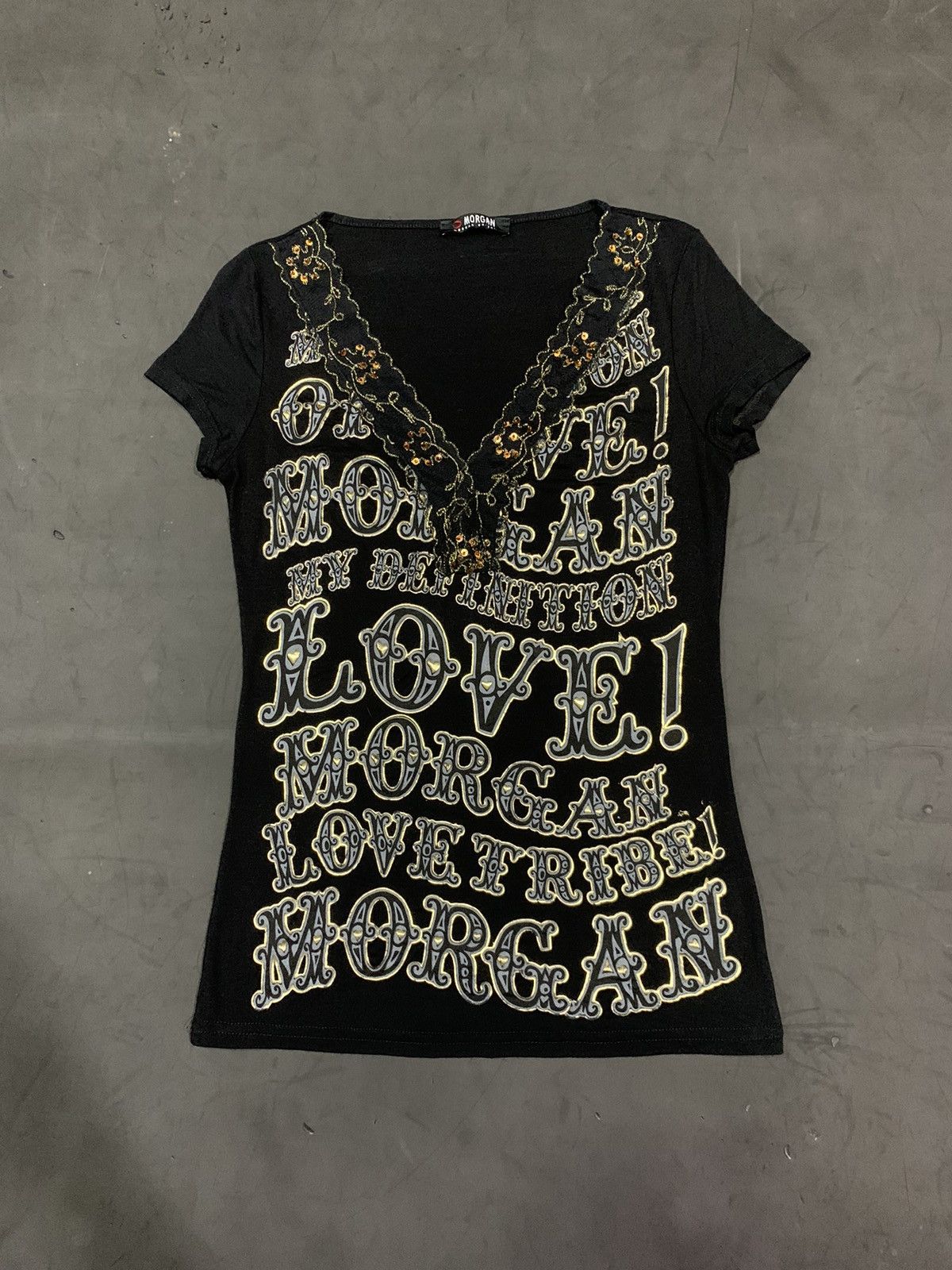 Hysteric Glamour Morgan de toi poem tee Size XS / US 0-2 / IT 36-38 - 1 Thumbnail