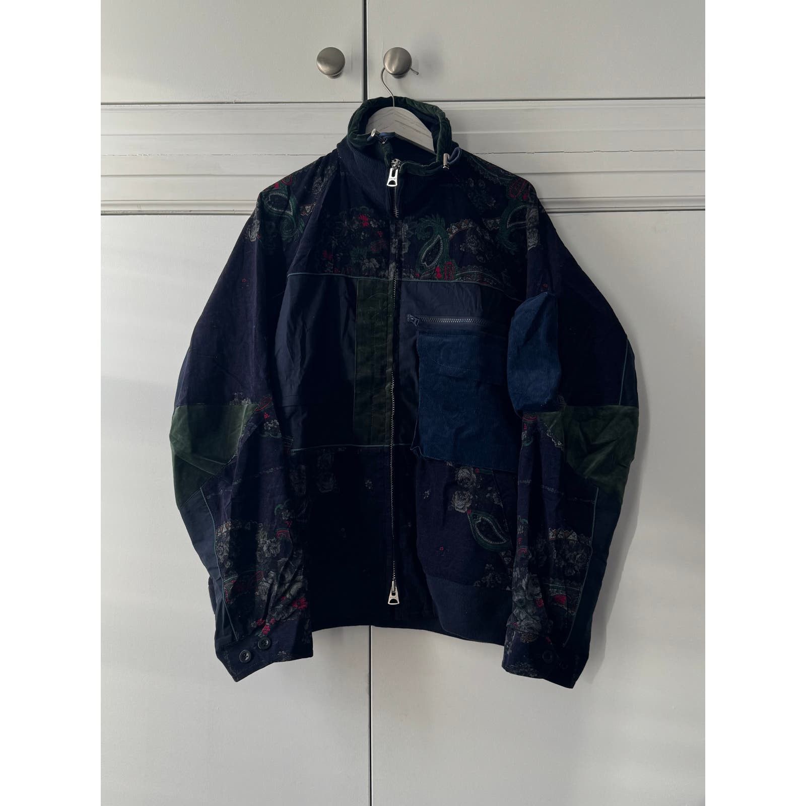 Sacai Sacai Patchwork Corduroy Jacket Size US L / EU 52-54 / 3 - 1 Thumbnail