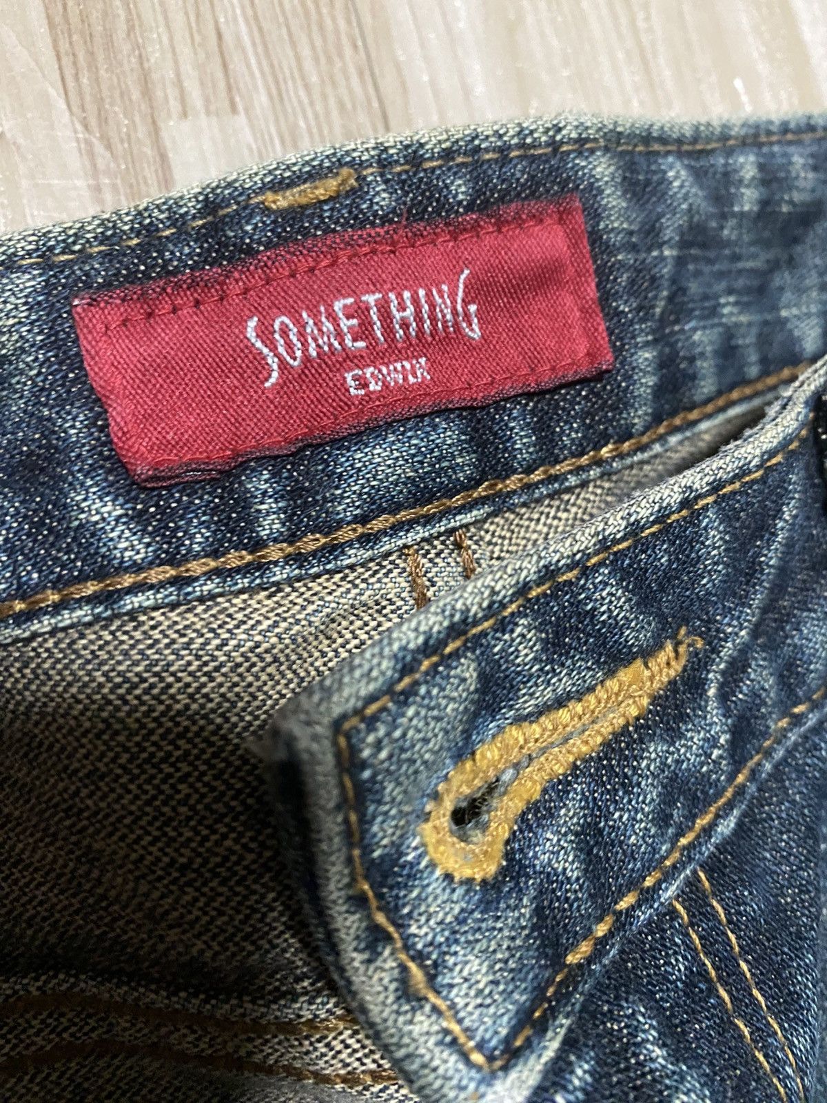 Japanese Brand 🔥Flare🔥 Something EDWIN jeans Size US 28 / EU 44 - 12 Thumbnail