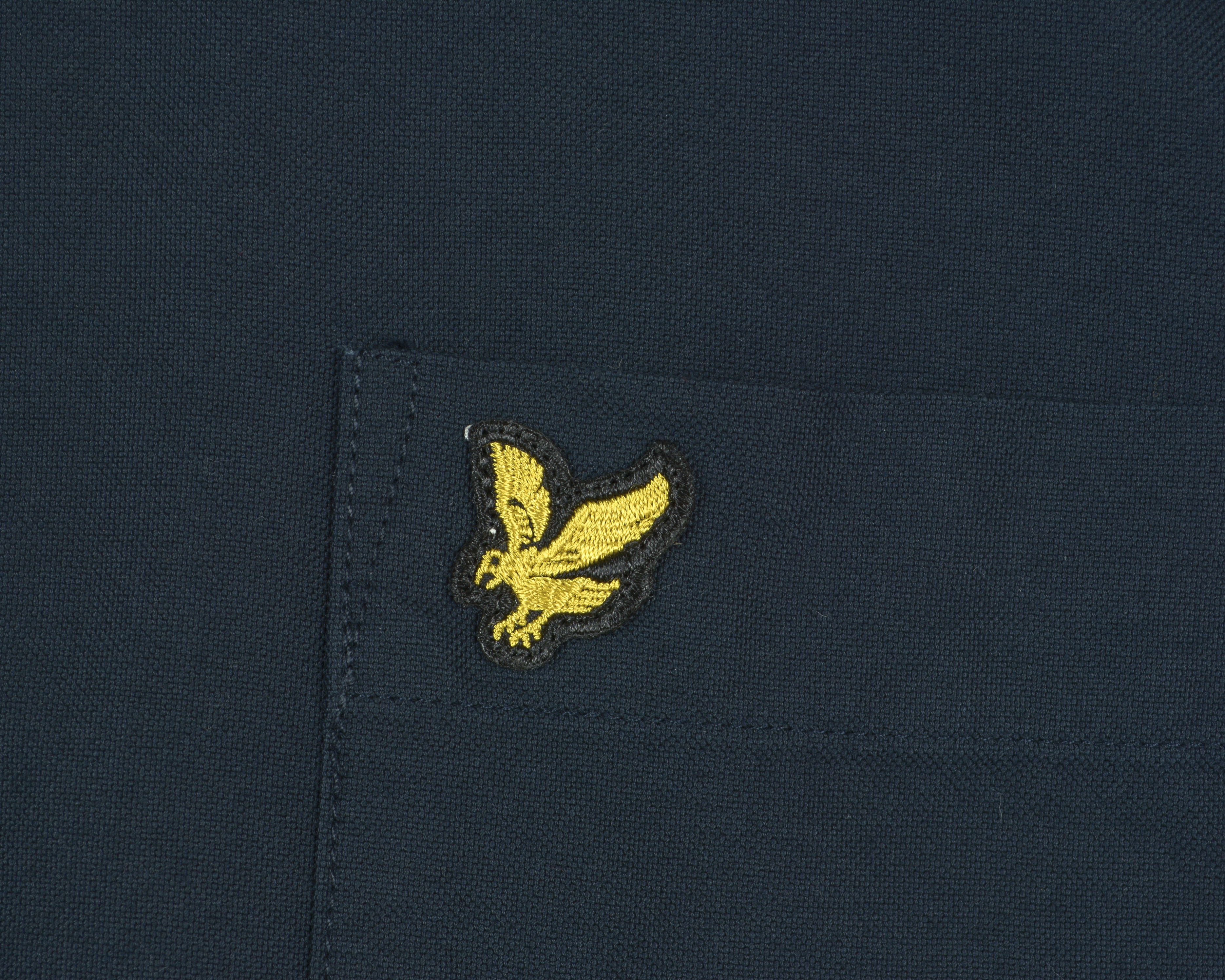 Lyle & Scott Button Up Shirt M Long Sleeved Formal Cotton Navy Blue Top Size US M / EU 48-50 / 2 - 4 Thumbnail
