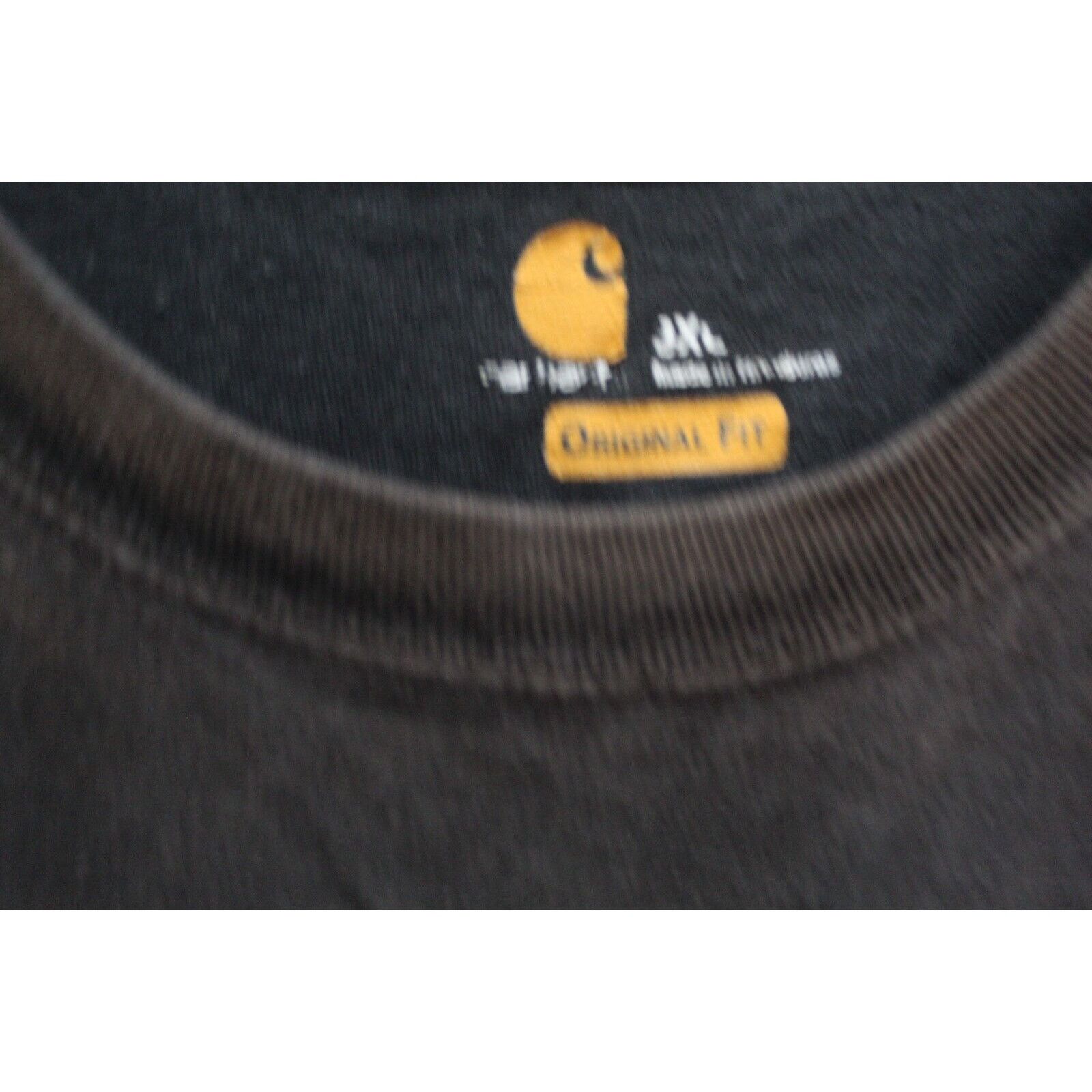 Carhartt Carhartt T-Shirt Mens Large Black Short Sleeve Pocket Size US L / EU 52-54 / 3 - 4 Thumbnail