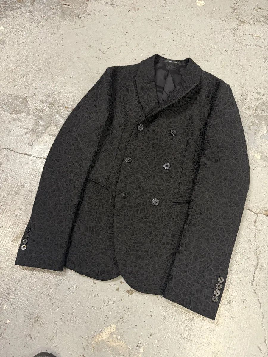 Emporio Armani FW2018 Emporio Armani Navy Light Shadow Suit Jacket Size US S / EU 44-46 / 1 - 4 Thumbnail