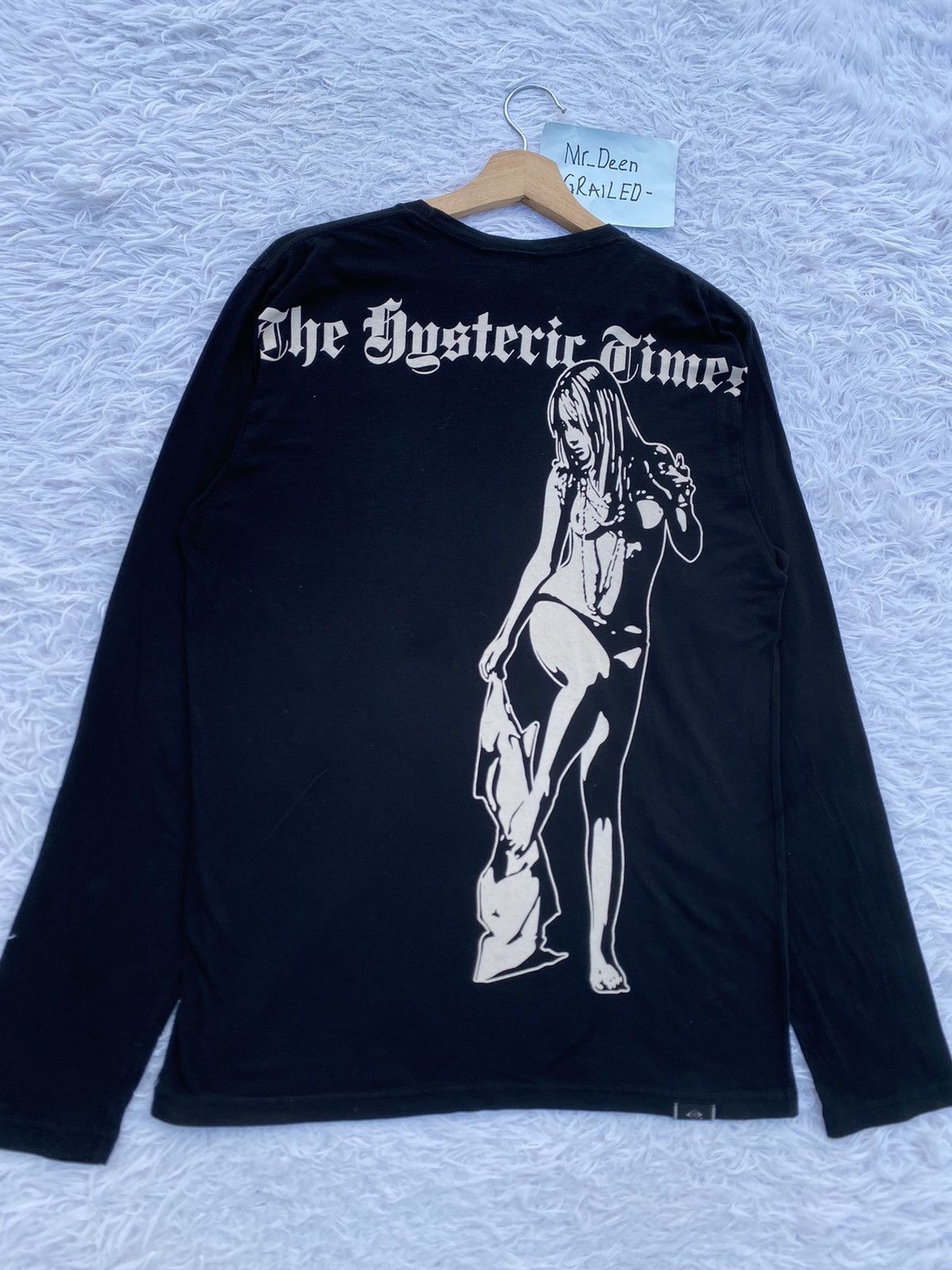 Hysteric Glamour Rare Hysteric Glamour The Hysteric Times Longsleeve Tshirt Size US M / EU 48-50 / 2 - 23 Thumbnail