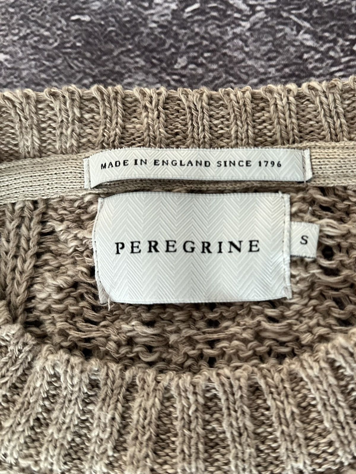 Peregrine Peregrine Fisherman Linen Cotton Cable Knit Sweater Size US S / EU 44-46 / 1 - 4 Thumbnail