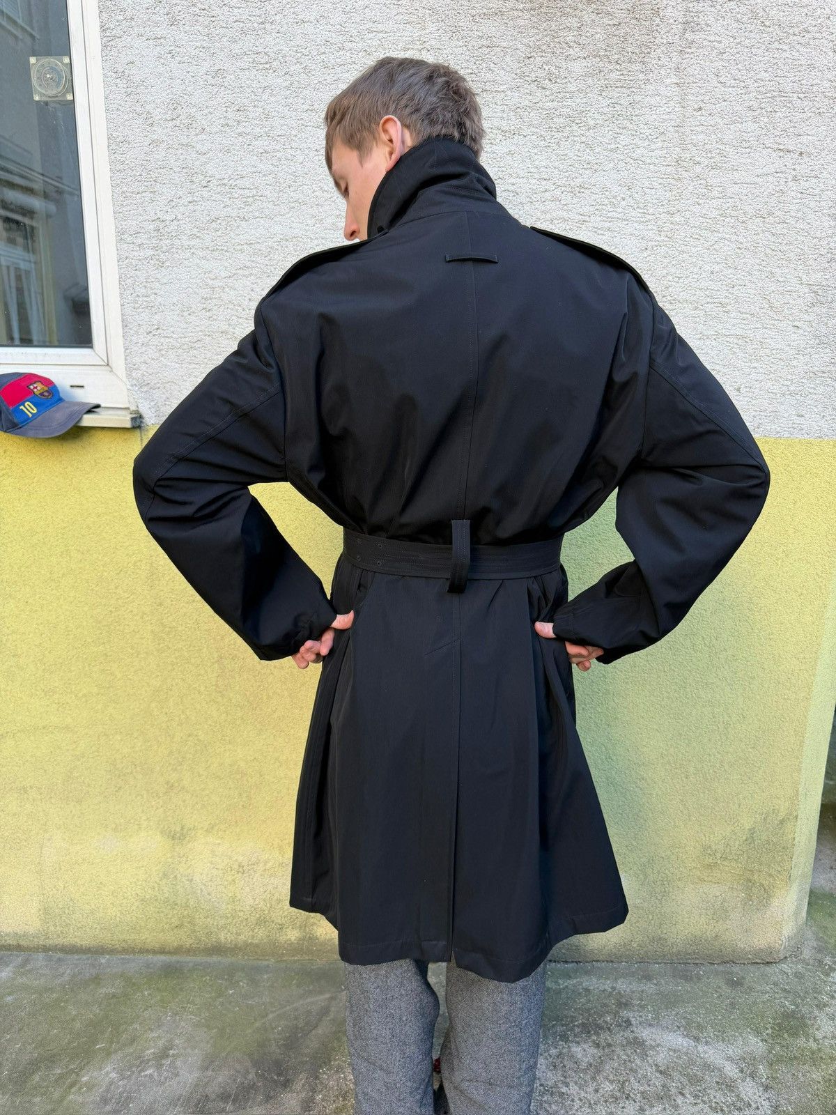 Jean Paul Gaultier 2002 Jean Paul Gaultier Homme FW 2002 Trench Coat Size US M / EU 48-50 / 2 - 13 Thumbnail