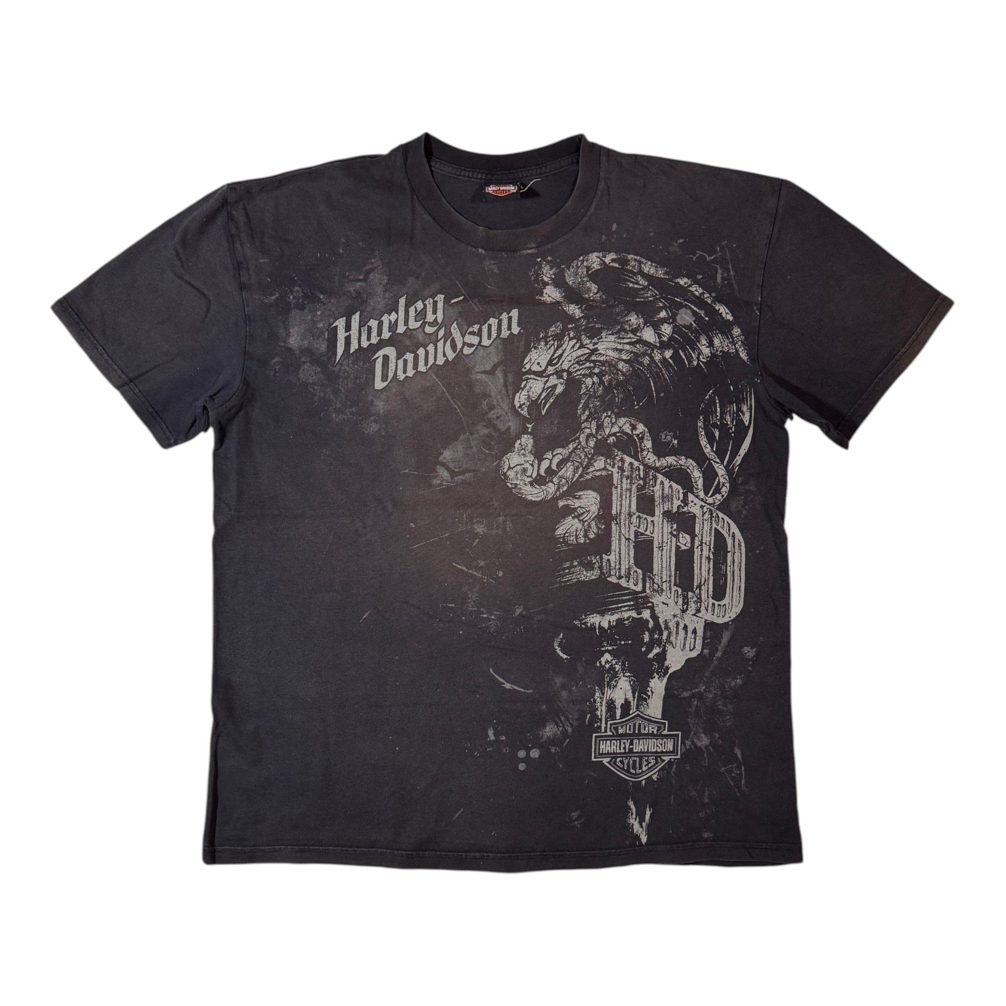 Harley Davidson Vintage Harley Davidson T-shirt Orlando Biker Motorcycle Size US L / EU 52-54 / 3 - 1 Thumbnail