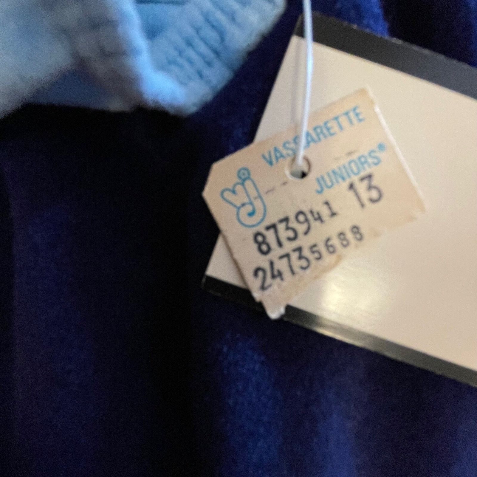 Other Vtg Vassarette Velvelour Junior13 House Robe BLUE Made USA Size M / US 6-8 / IT 42-44 - 8 Thumbnail