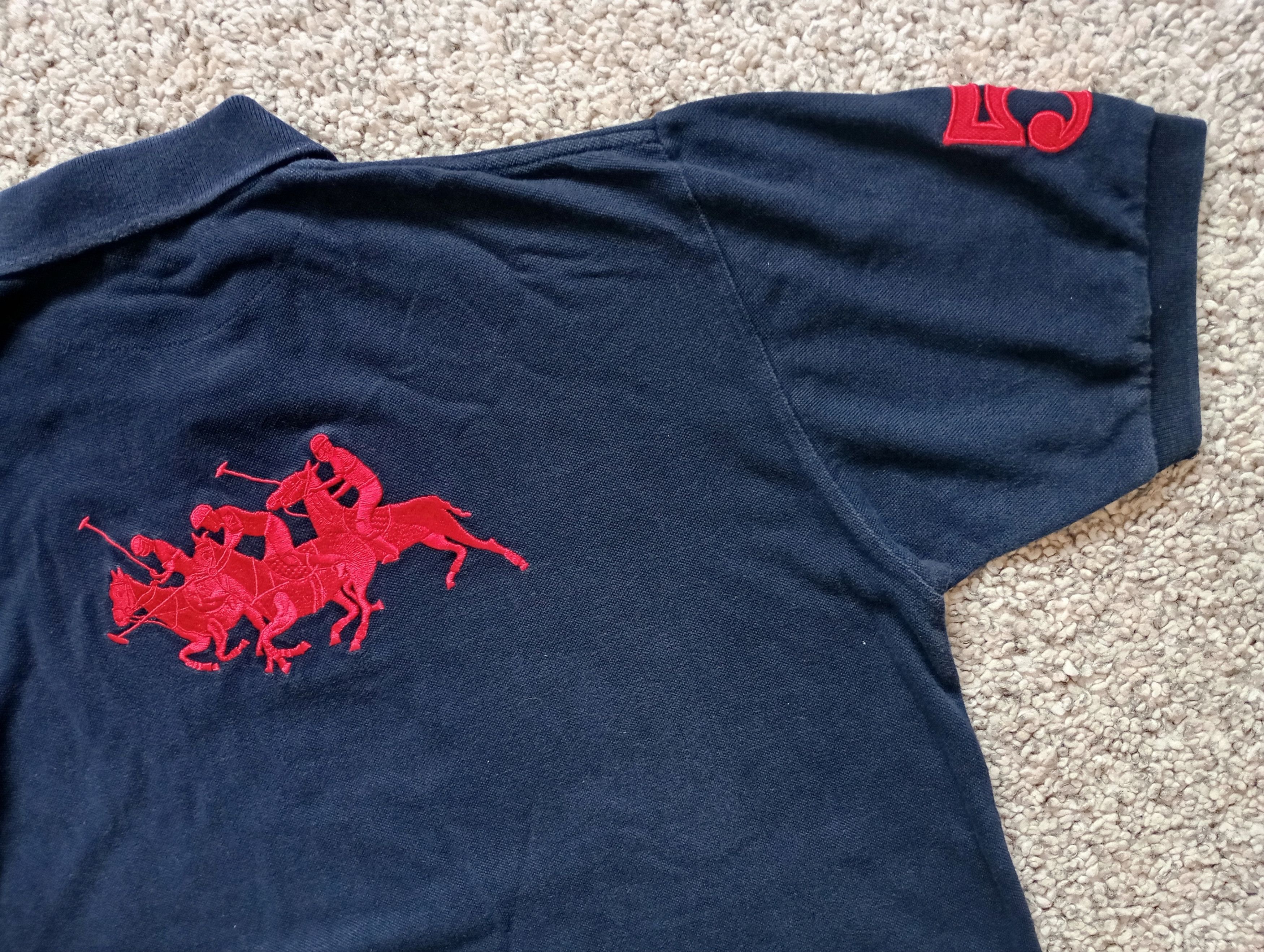 Polo Ralph Lauren × Vintage Vintage Polo Ralph Lauren Big Pony Polo Tshirt S Size US M / EU 48-50 / 2 - 3 Thumbnail