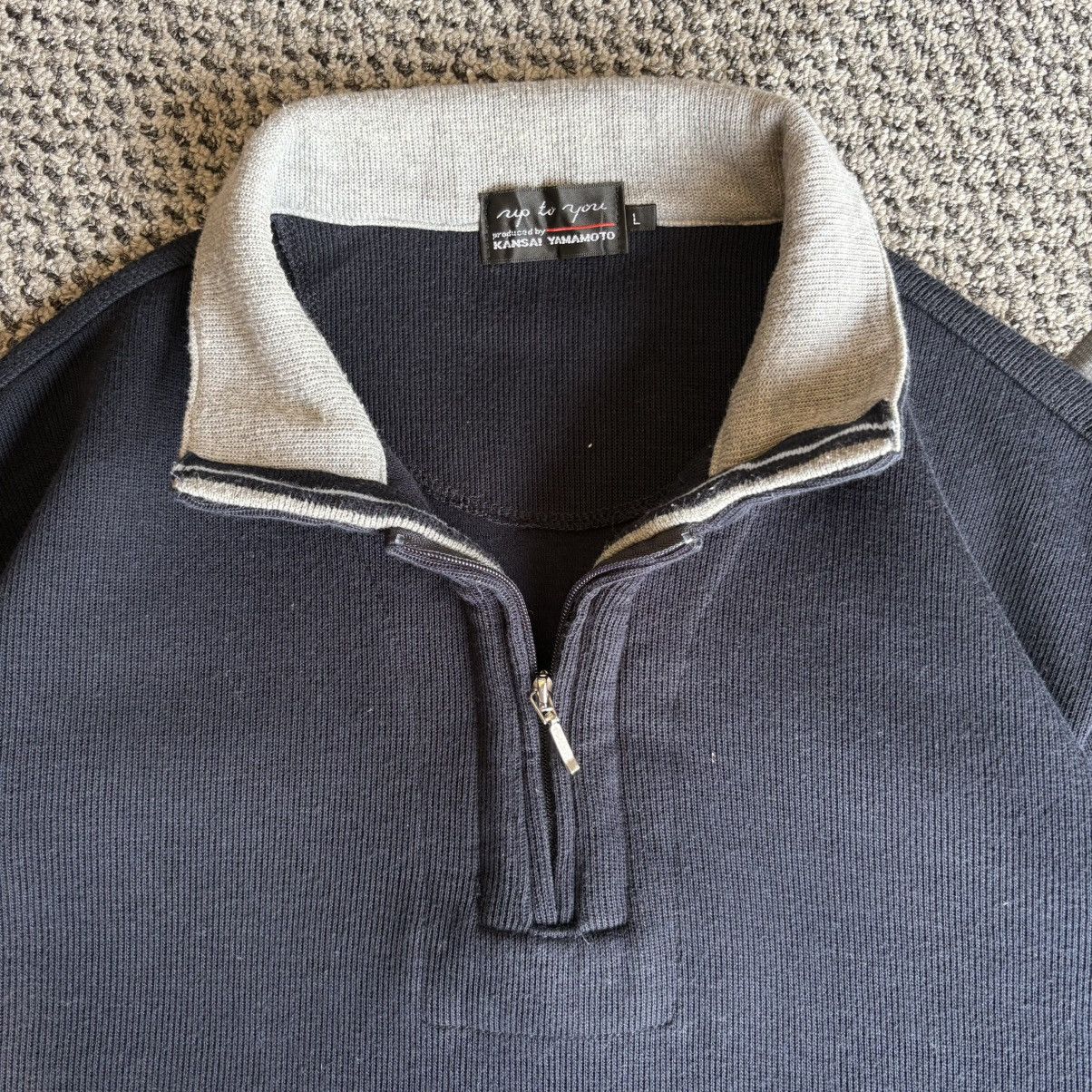 Kansai Yamamoto Kansai Yamamoto Halfzipper Sweatshirt Combo Size M/L Size US M / EU 48-50 / 2 - 9 Thumbnail