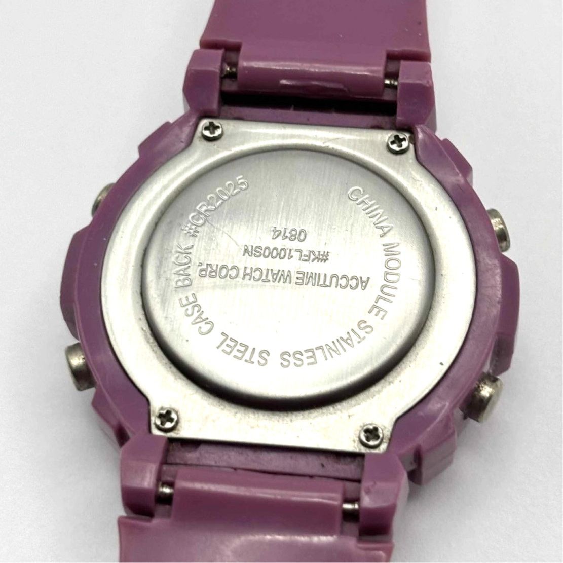 Other Purple Digital Accutime Men's Watch Size ONE SIZE - 5 Thumbnail