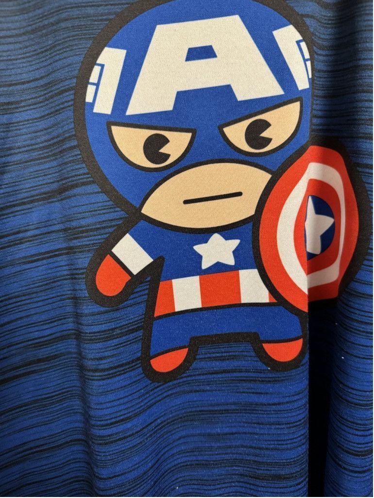 Marvel Comics Captain America Marvel Avengers Funko Pop Tee Men Sz 2XL Blu Size US XXL / EU 58 / 5 - 4 Thumbnail