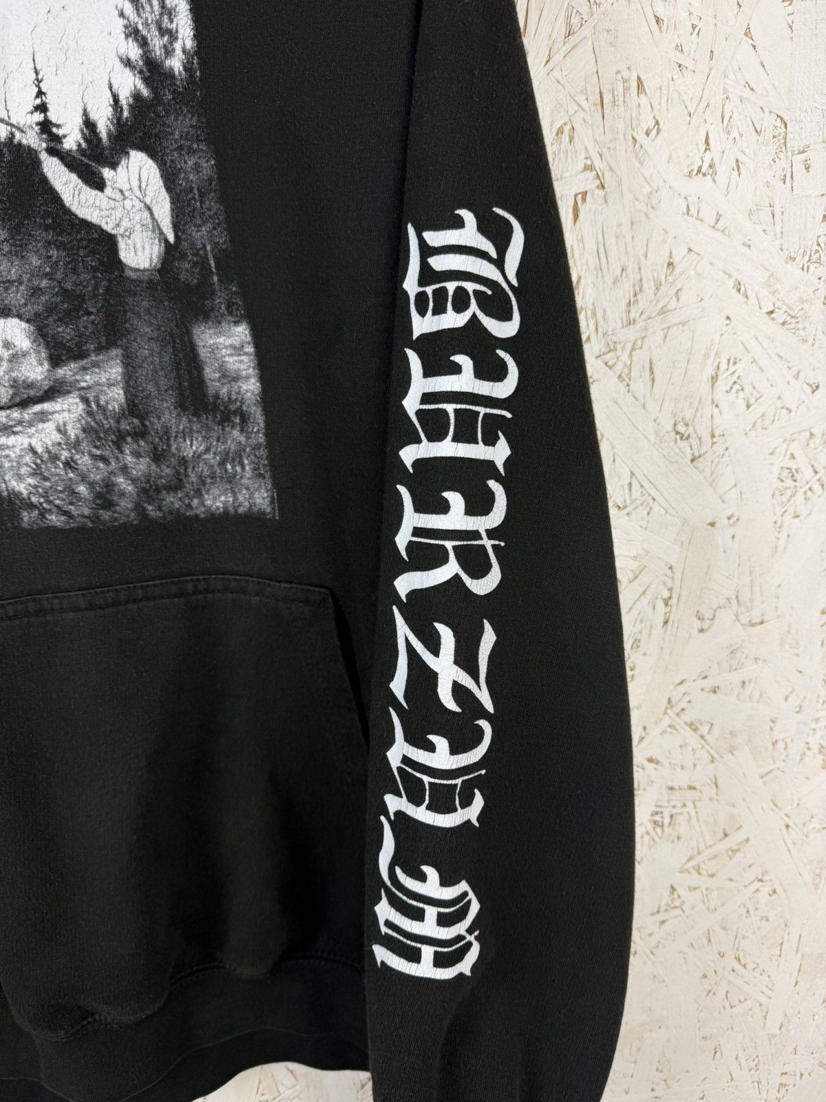 Band Tees Vintage Burzum Filosofem Black Metal Band Hoodie Size M Size US M / EU 48-50 / 2 - 5 Thumbnail