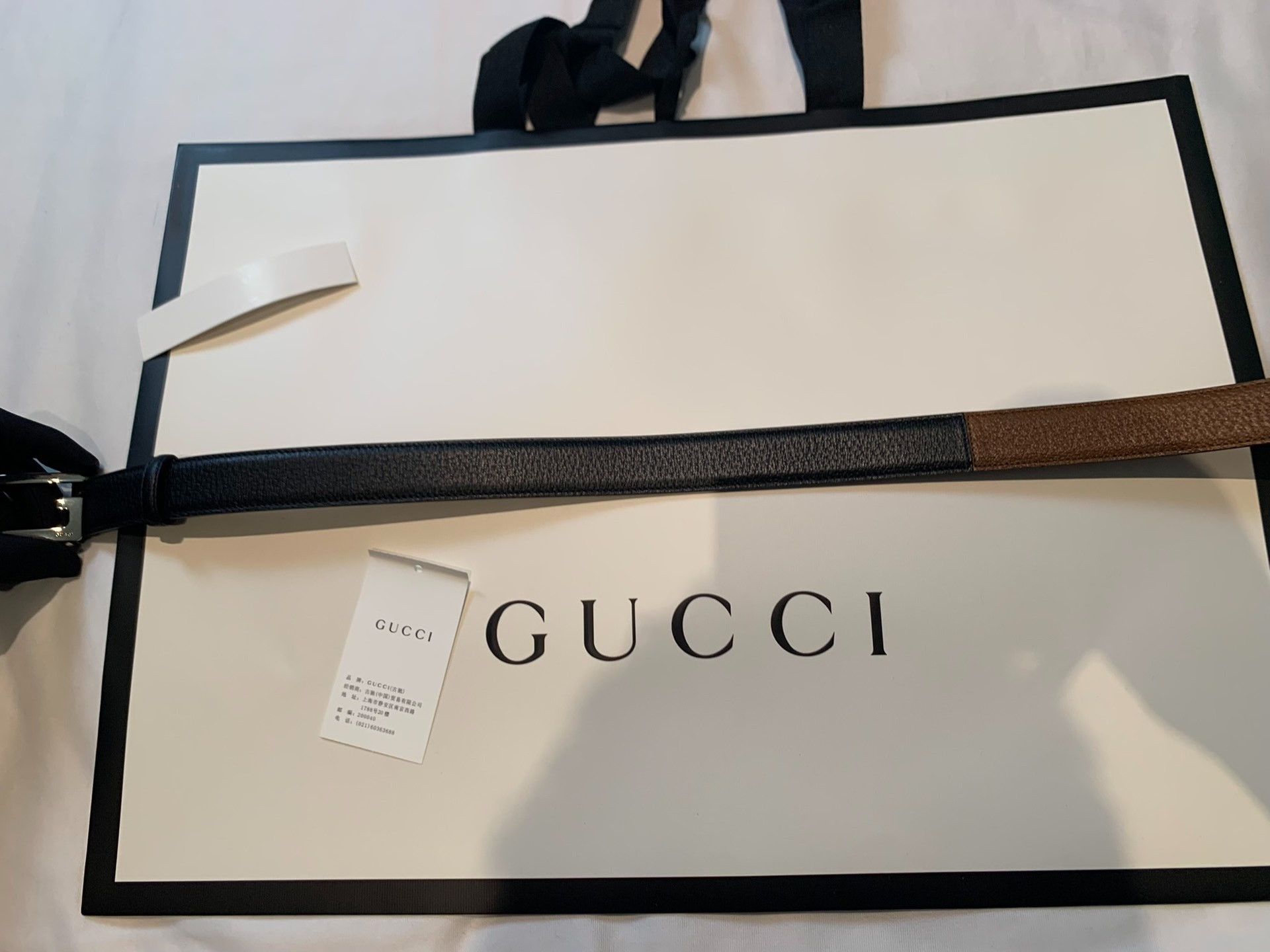 Gucci Gucci brand-new logo belt 2501-Nextarrow Size ONE SIZE - 4 Thumbnail