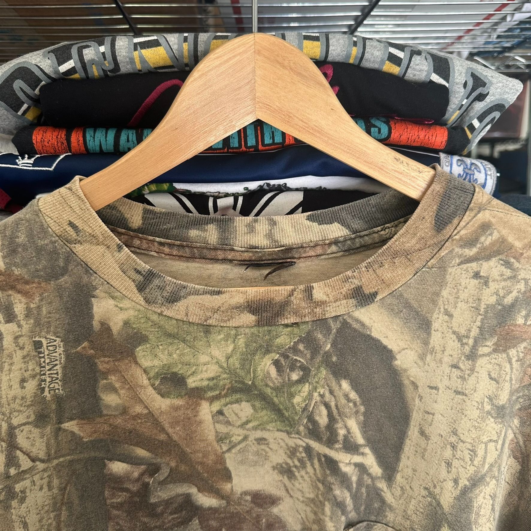 Realtree Vintage 90s Realtree Camo T-Shirt Long Sleeve Grunge Gorpcor Size US XL / EU 56 / 4 - 5 Thumbnail