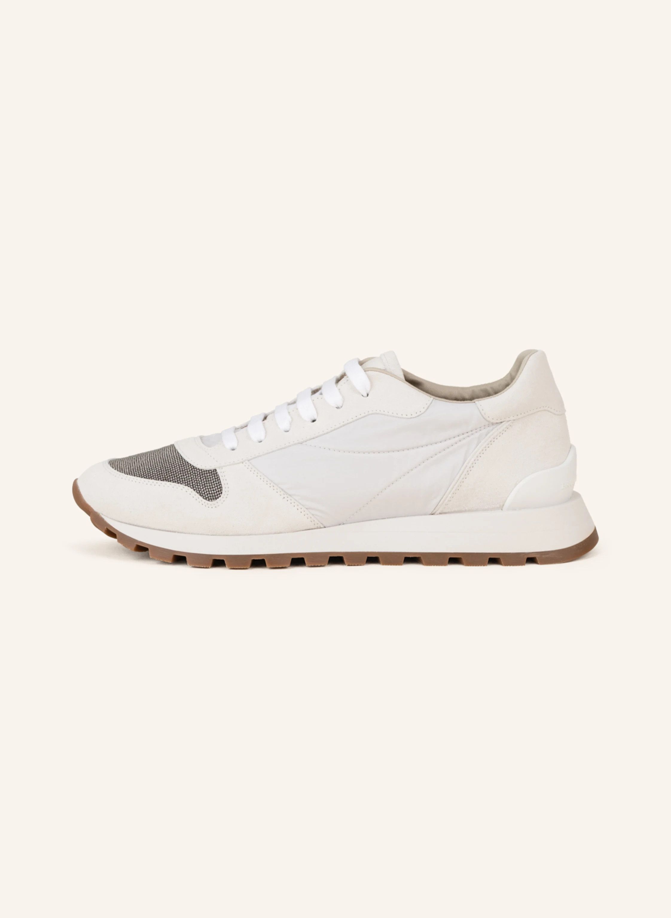 image of Brunello Cucinelli O1W1Db10524 Sneakers In Light Grey, Women's (Size 11)