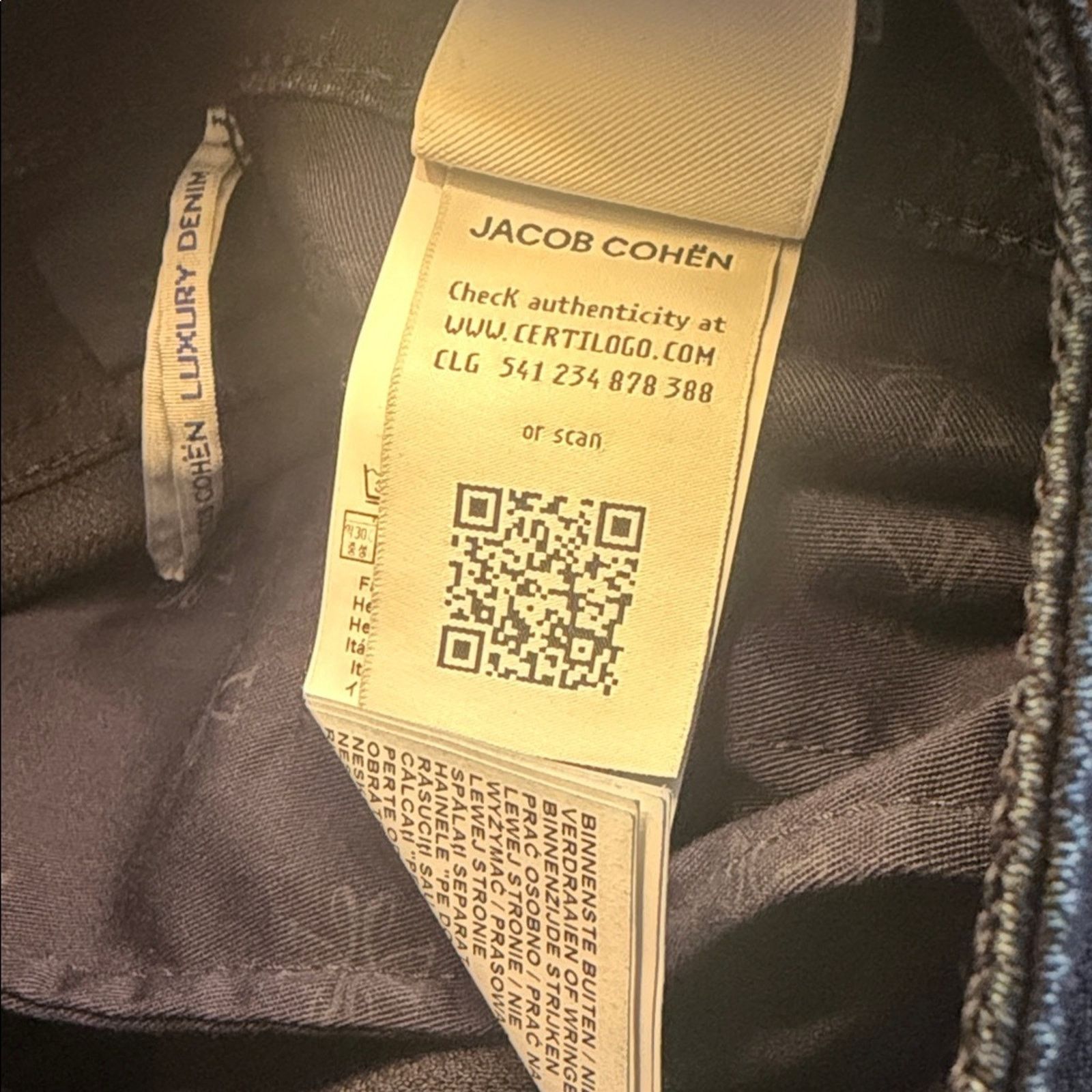 Jacob Cohen NWT Jacob Cohen Men's Deep Indigo Bard Jeans Size 38 Size US 38 / EU 54 - 11 Thumbnail