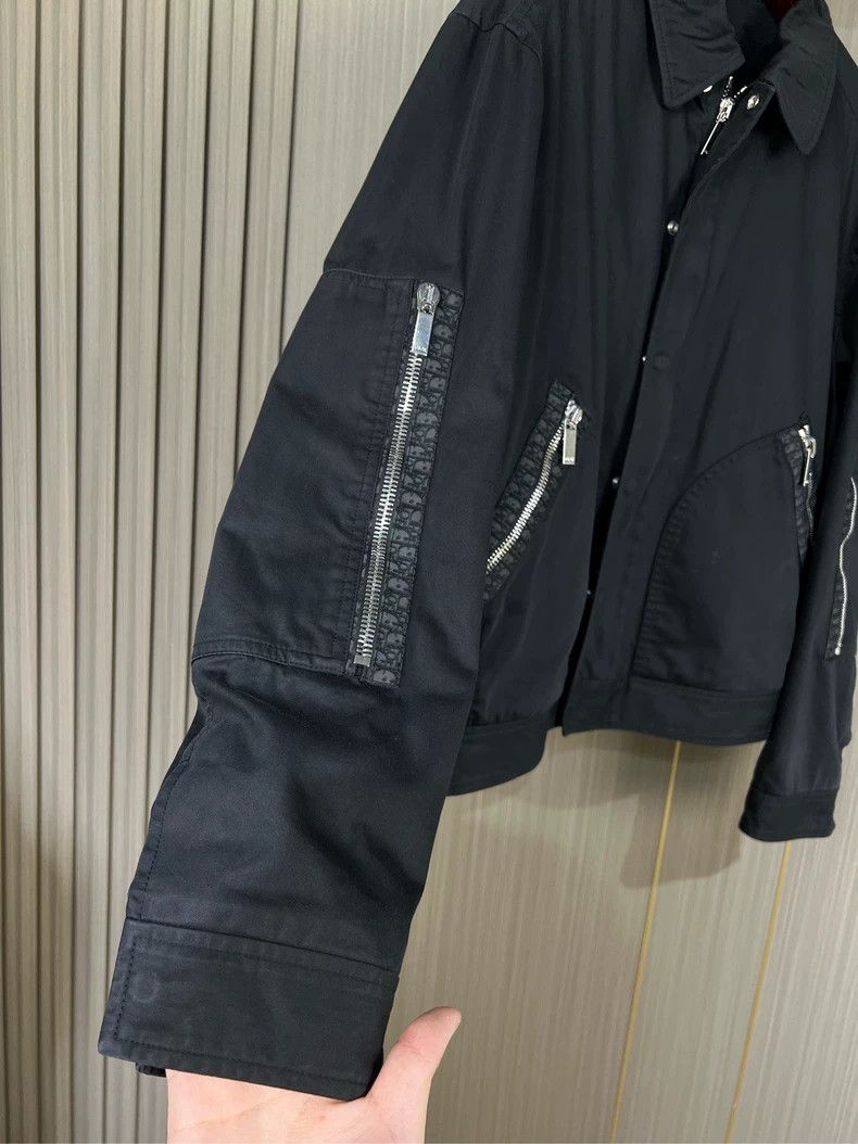 Dior Stitched old flower zipper jacket 2504-Nextarrow