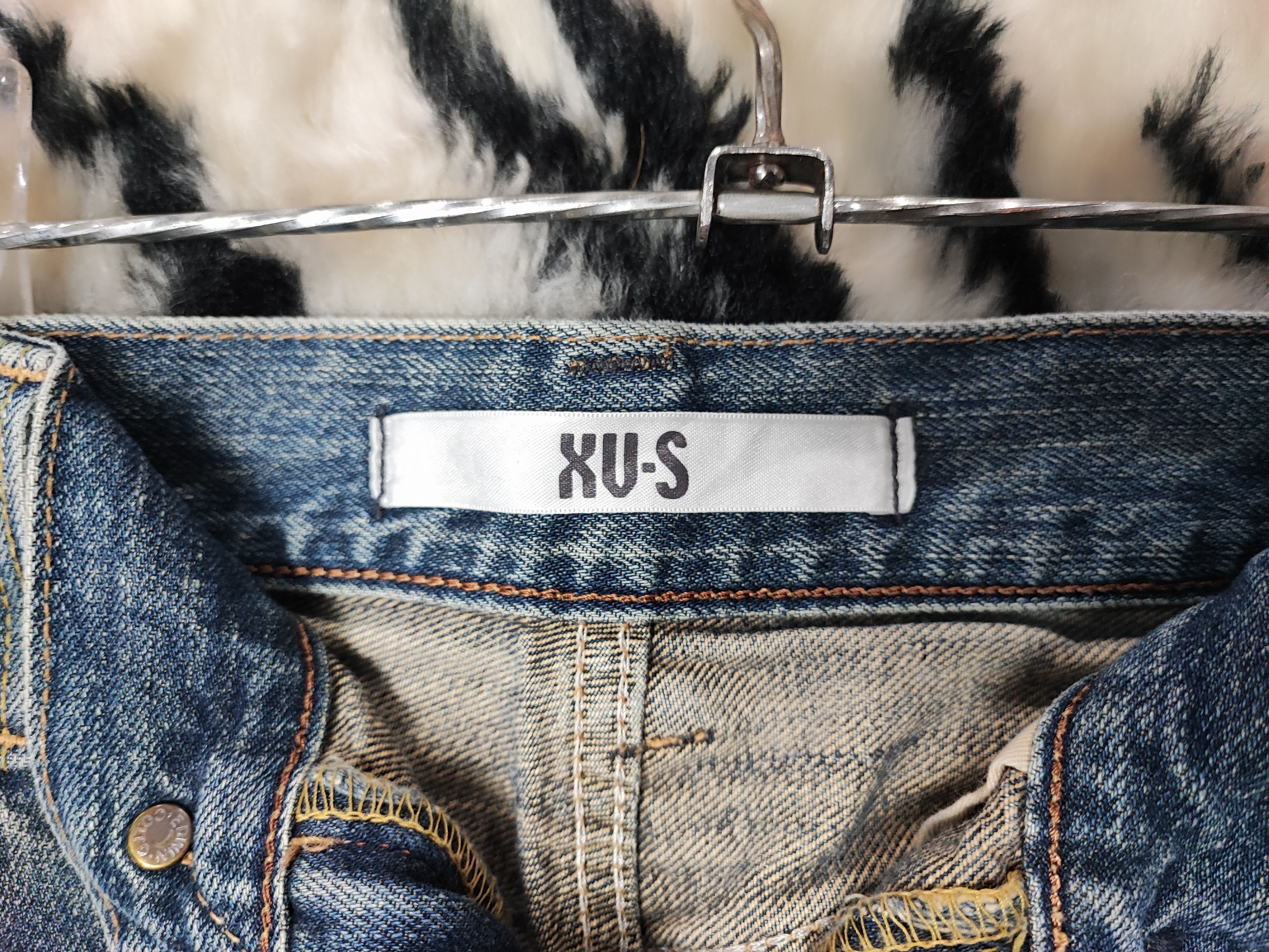 Edwin Vintage 90s Edwin Xv Faded Wash Whiskers Distressed Relaxed Size US 34 / EU 50 - 9 Thumbnail
