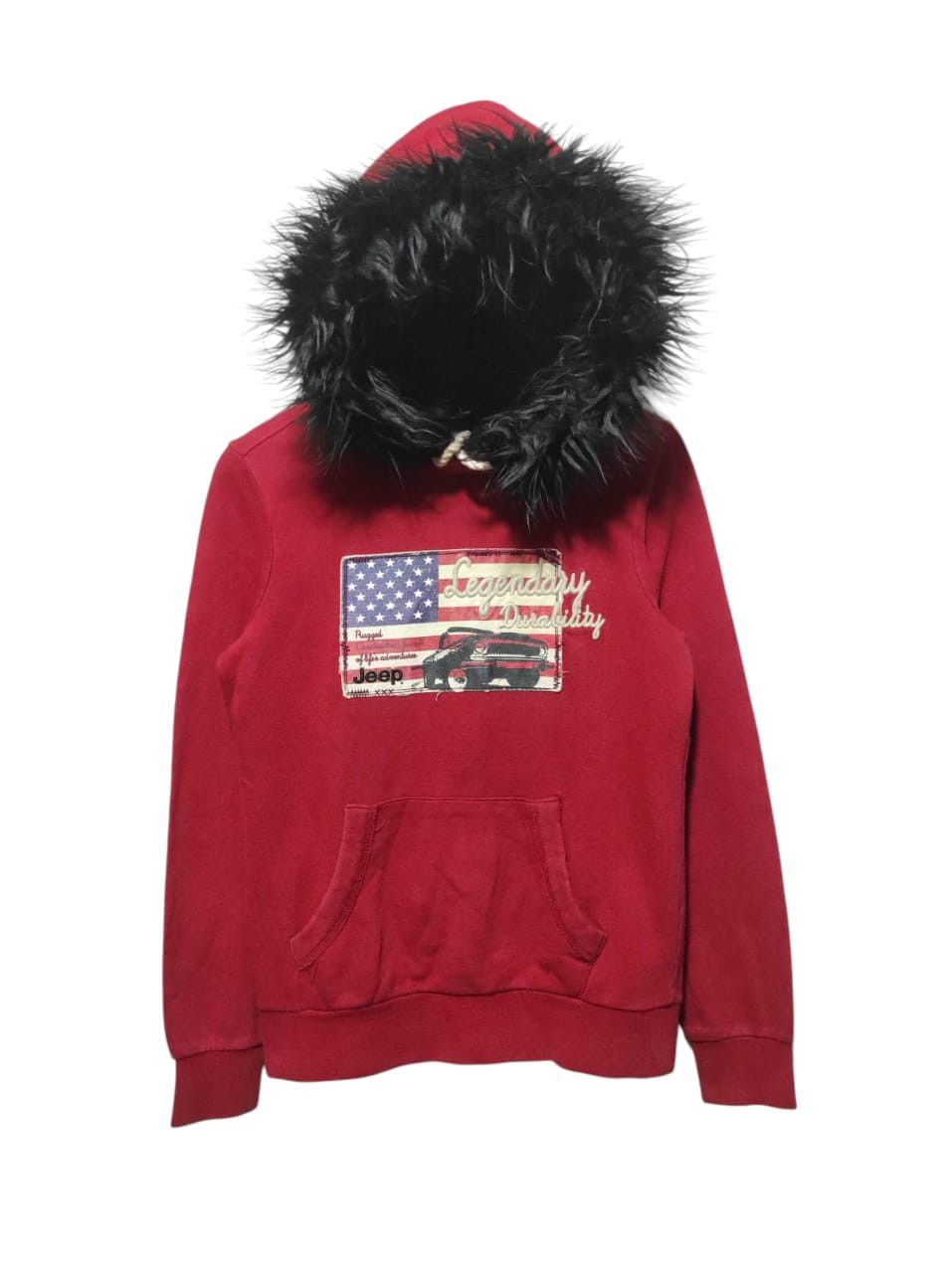 Jeep Jeep USA Flag fur hoodie Ifsix LGB style Size US S / EU 44-46 / 1 - 1 Thumbnail