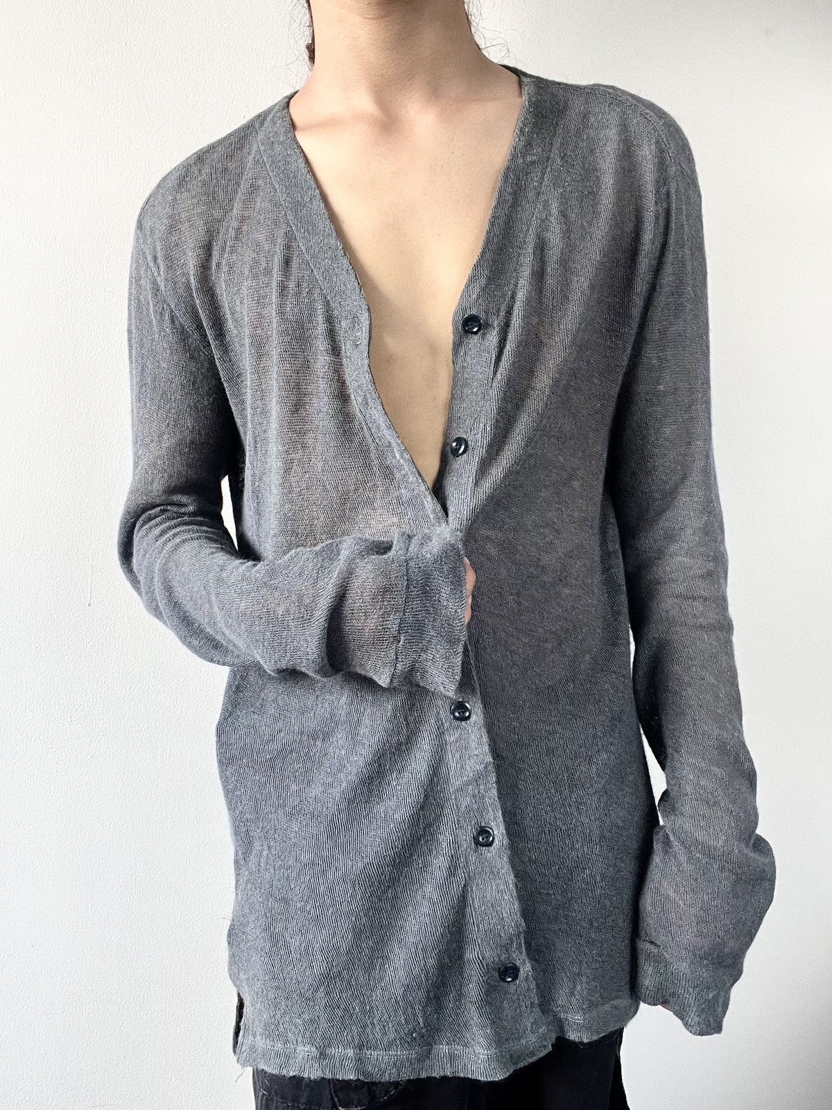Helmut Lang Helmut Lang Long Cardigan Size US L / EU 52-54 / 3 - 1 Thumbnail