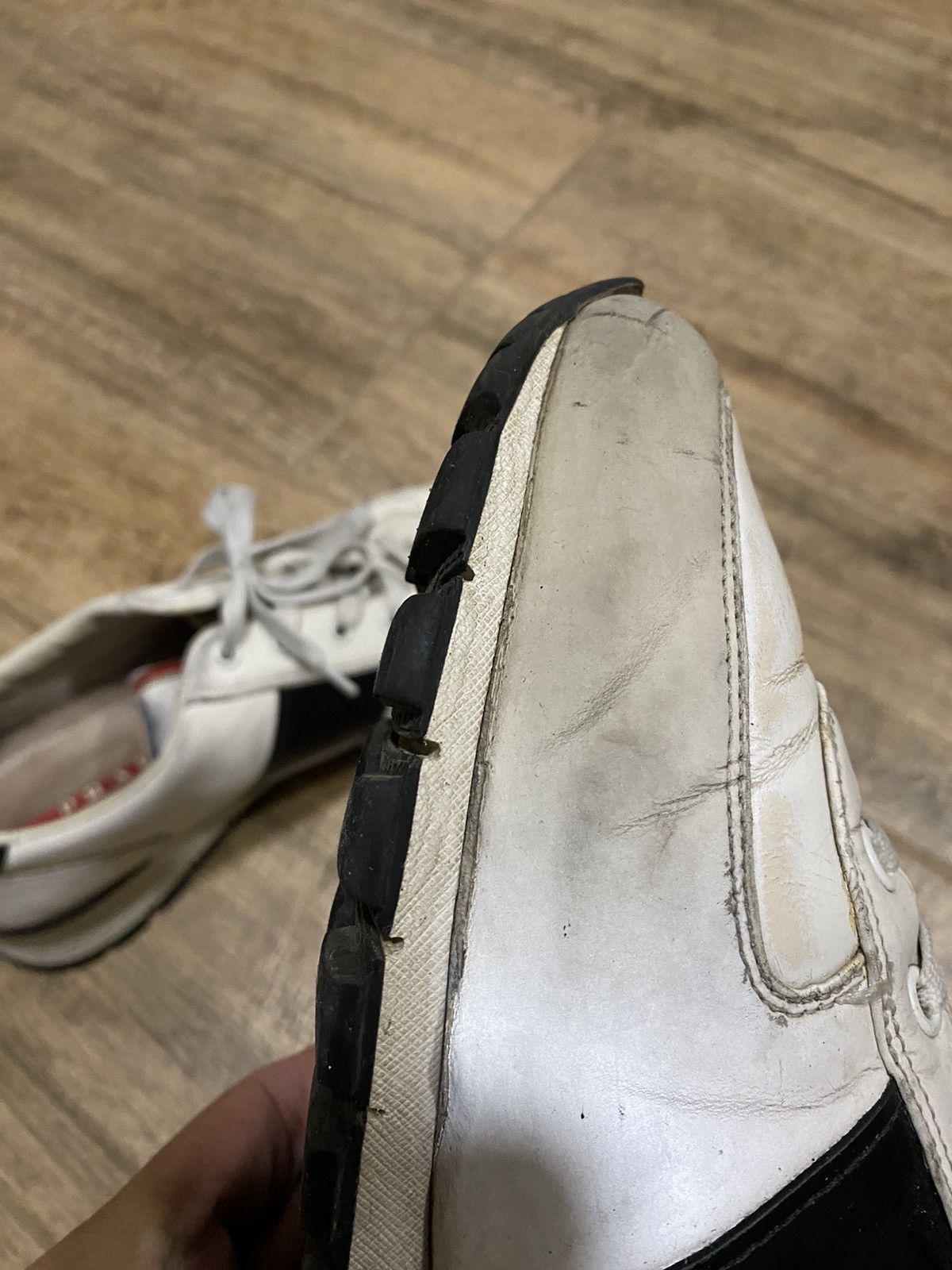 Prada Prada Matchrace Reflective Men Sneakers Size US 9 / EU 42 - 12 Thumbnail
