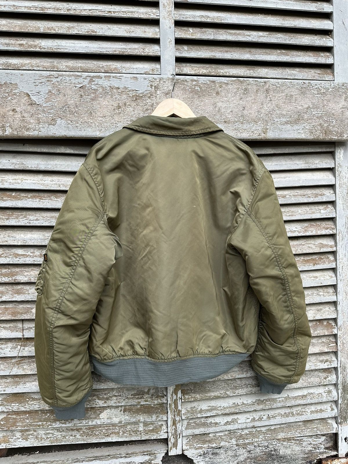 Alpha Industries 🪖Vintage Faded Alpha Industries MA-1 Bomber Jacket Size US L / EU 52-54 / 3 - 10 Thumbnail