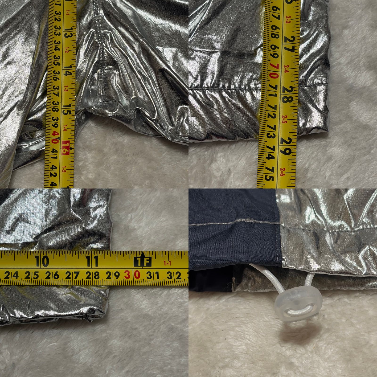 Urban Outfitters Urban Outfitters Pants Mens XL Silver Track Relaxed Polyester Woven Size US 36 / EU 52 - 8 Thumbnail